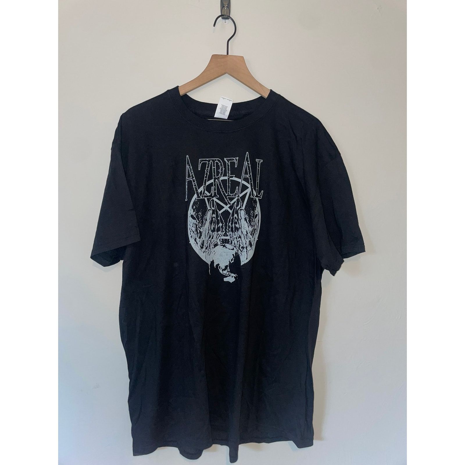 Gildan Y2K Azreal Metal Music Black Album Band Tour Shirt 2000s 2XL Size US XXL / EU 58 / 5 - 1 Thumbnail