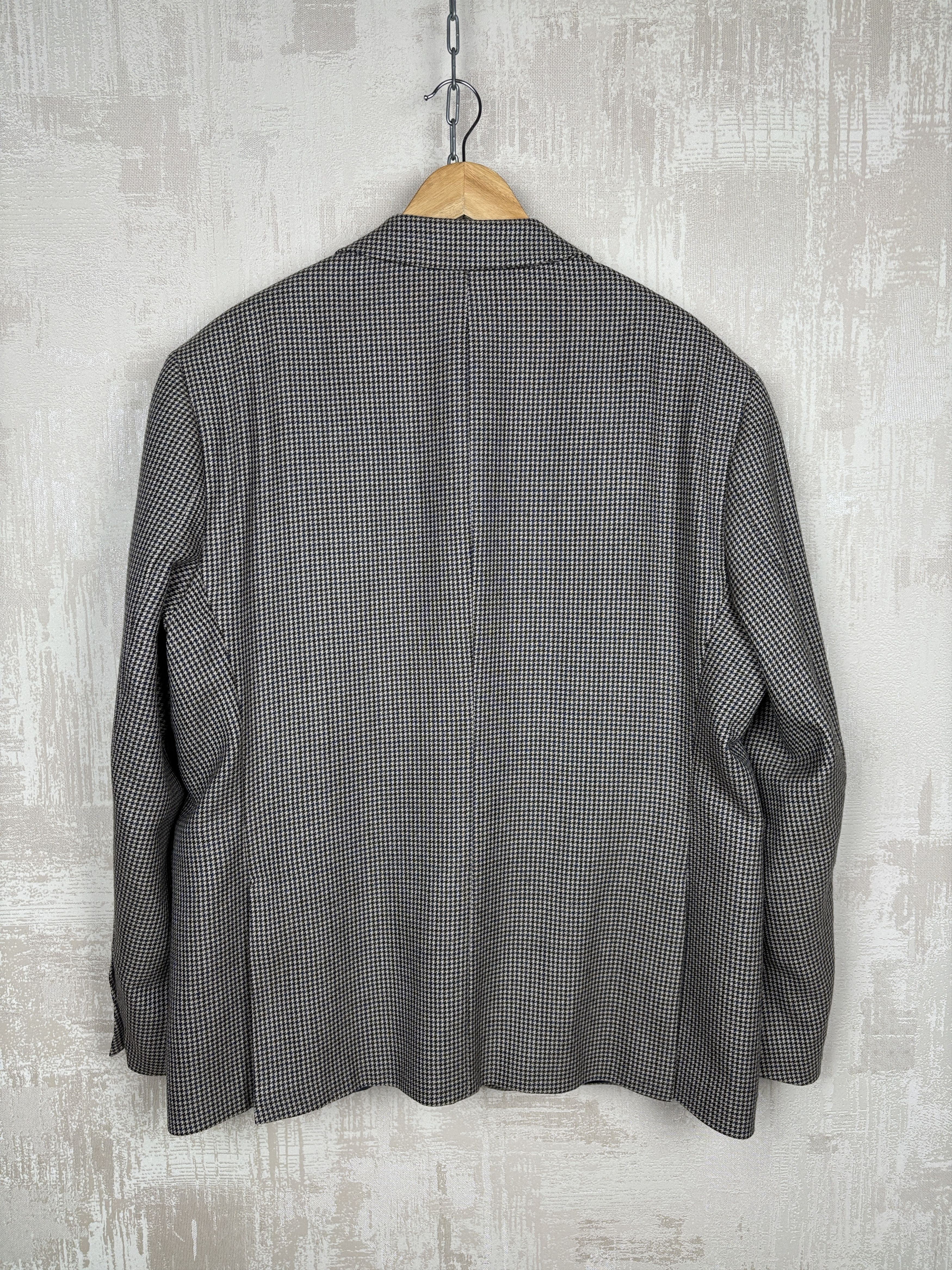 Marks & Spencer Marks and Spencer Wool Houndstooth Blazer Lanificio Campore Size 46R - 16 Thumbnail