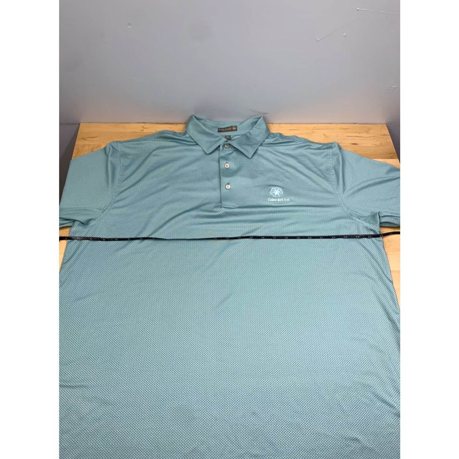 Peter Millar Peter Millar Summer Comfort Polo Mens XL Green Golf Stretch Performance #9270 Size US XL / EU 56 / 4 - 5 Thumbnail