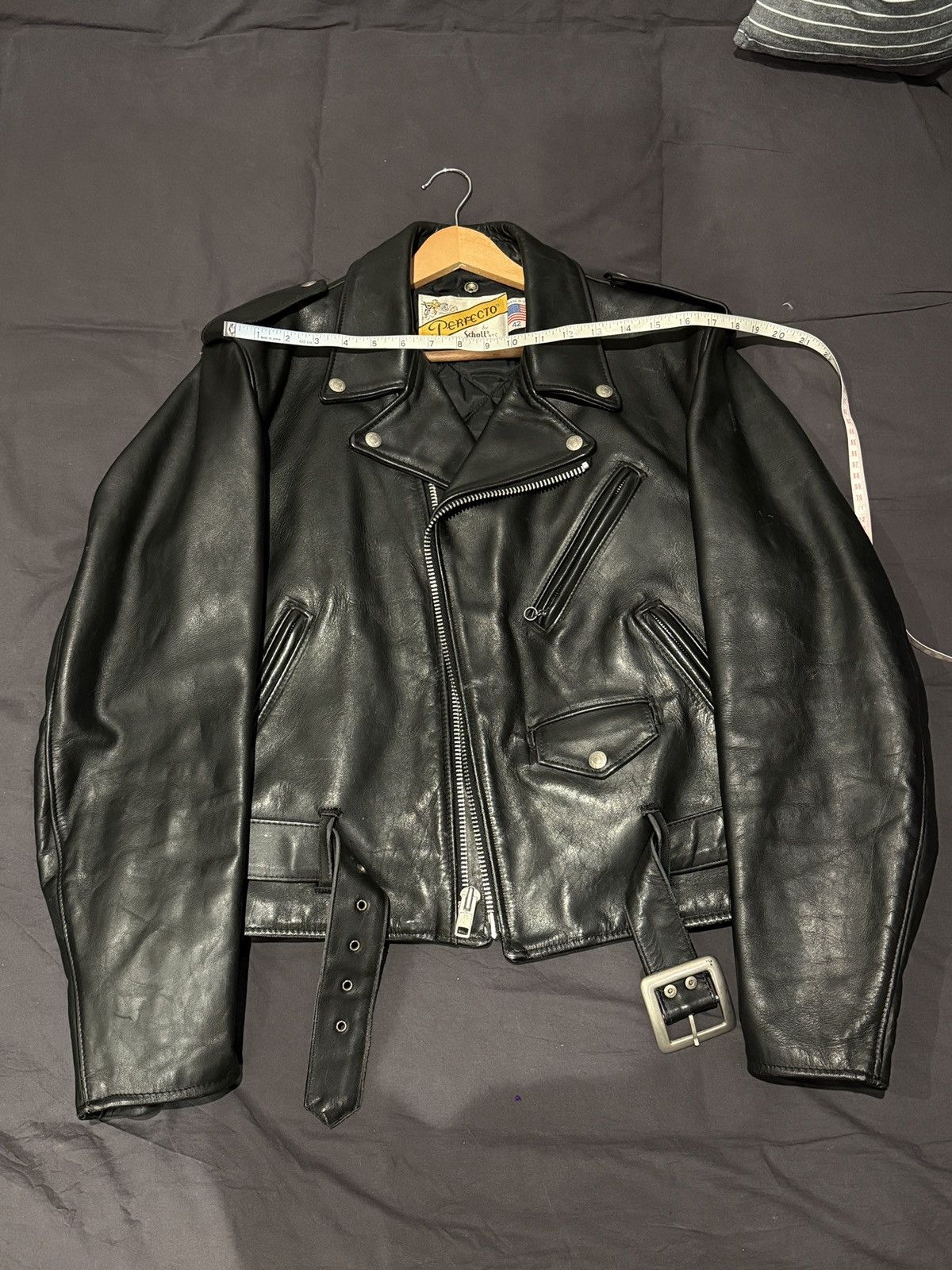 Schott Schott perfecto 618 Size US L / EU 52-54 / 3 - 8 Thumbnail