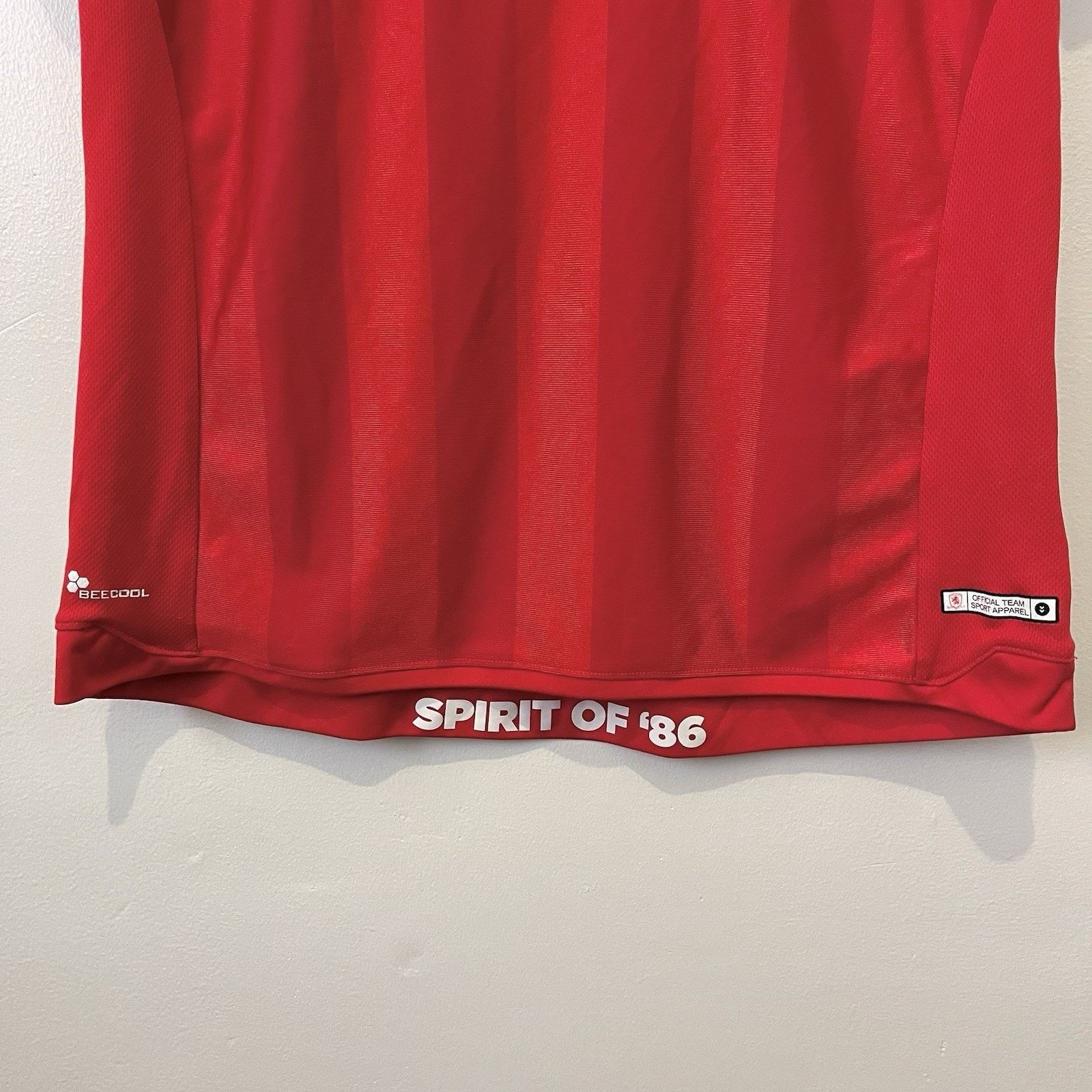 Hummel 2019 Hummel Middlesbrough Home Soccer Jersey 32Red Sz M Size US M / EU 48-50 / 2 - 3 Thumbnail