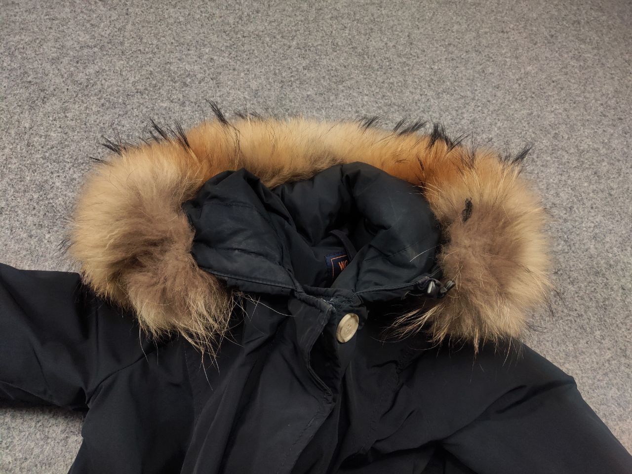 Woolrich Woolen Mills Woolrich Arctic Raccoon Down parka blue Fur hooded Jacket Size XS / US 0-2 / IT 36-38 - 24 Thumbnail