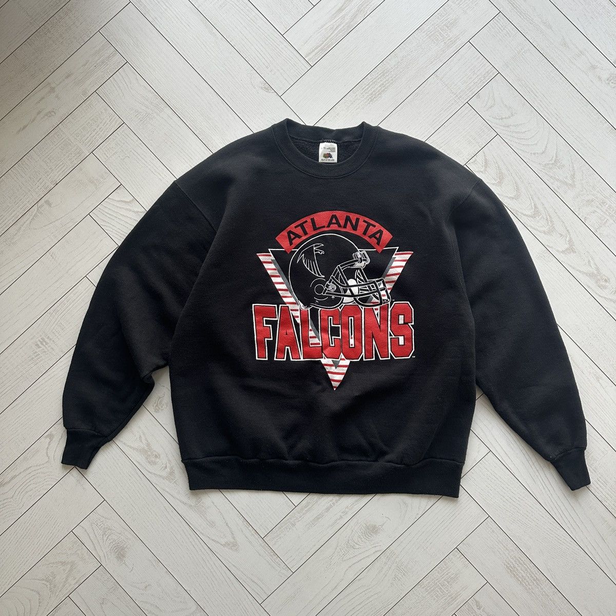 NFL Vintage 90s Atlanta Falcons NFL crewneck sweatshirt FOTL og Size US XL / EU 56 / 4 - 1 Thumbnail