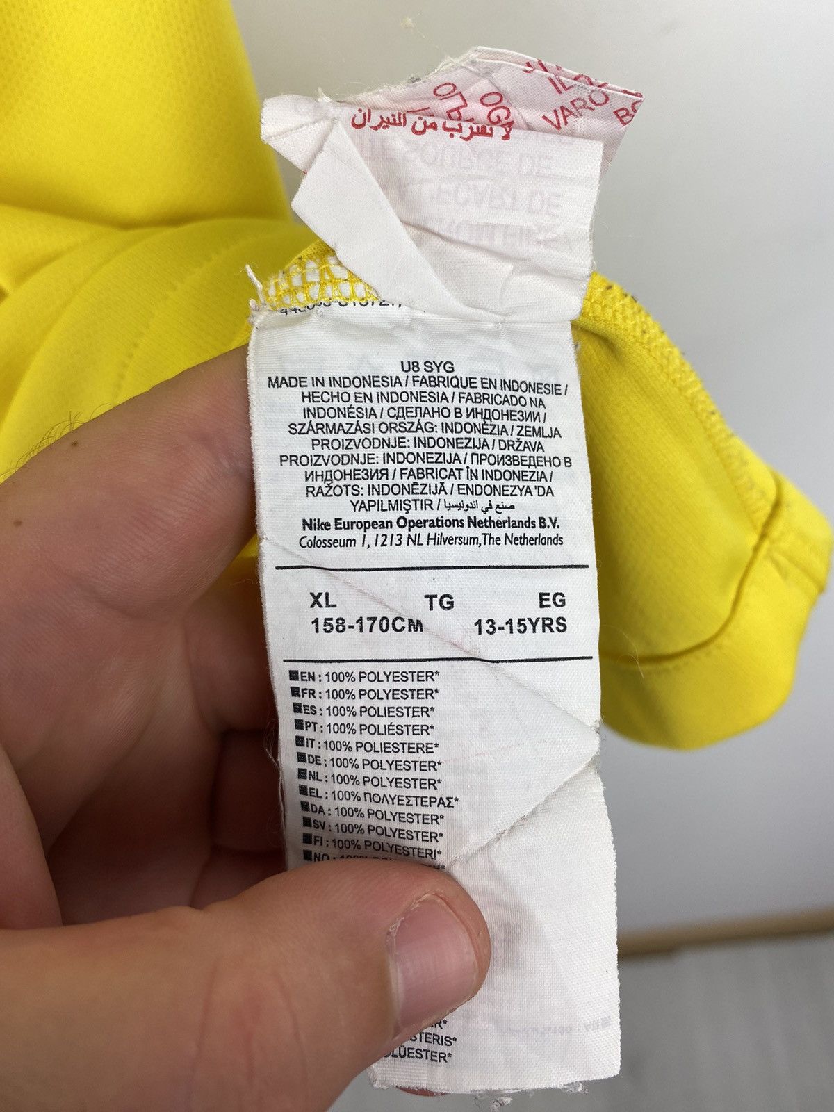 Nike Brazil 2018 2019 Home Soccer Jersey Football Shirt Argentina Size US XS / EU 42 / 0 - 16 Thumbnail