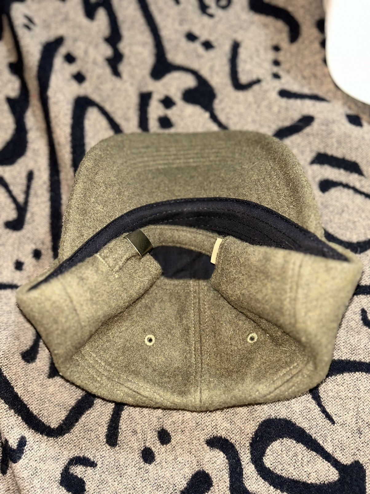 October's Very Own 2017 Owl Patch Wool Hat Size ONE SIZE - 3 Thumbnail