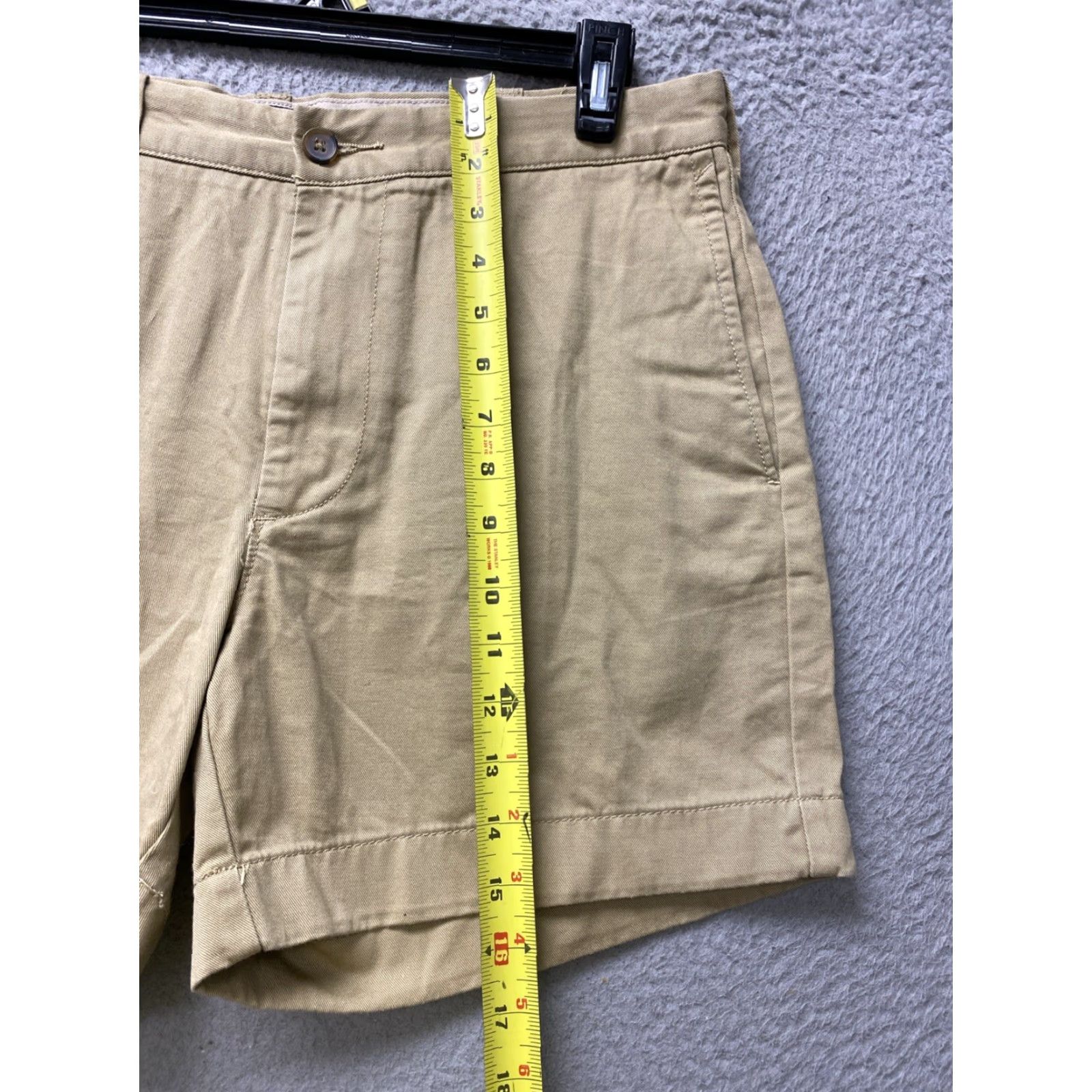 J.Crew J Crew Shorts Mens Size 33 Tan Chino Short Preppy Golf Summer /130-13 Size US 33 - 3 Thumbnail