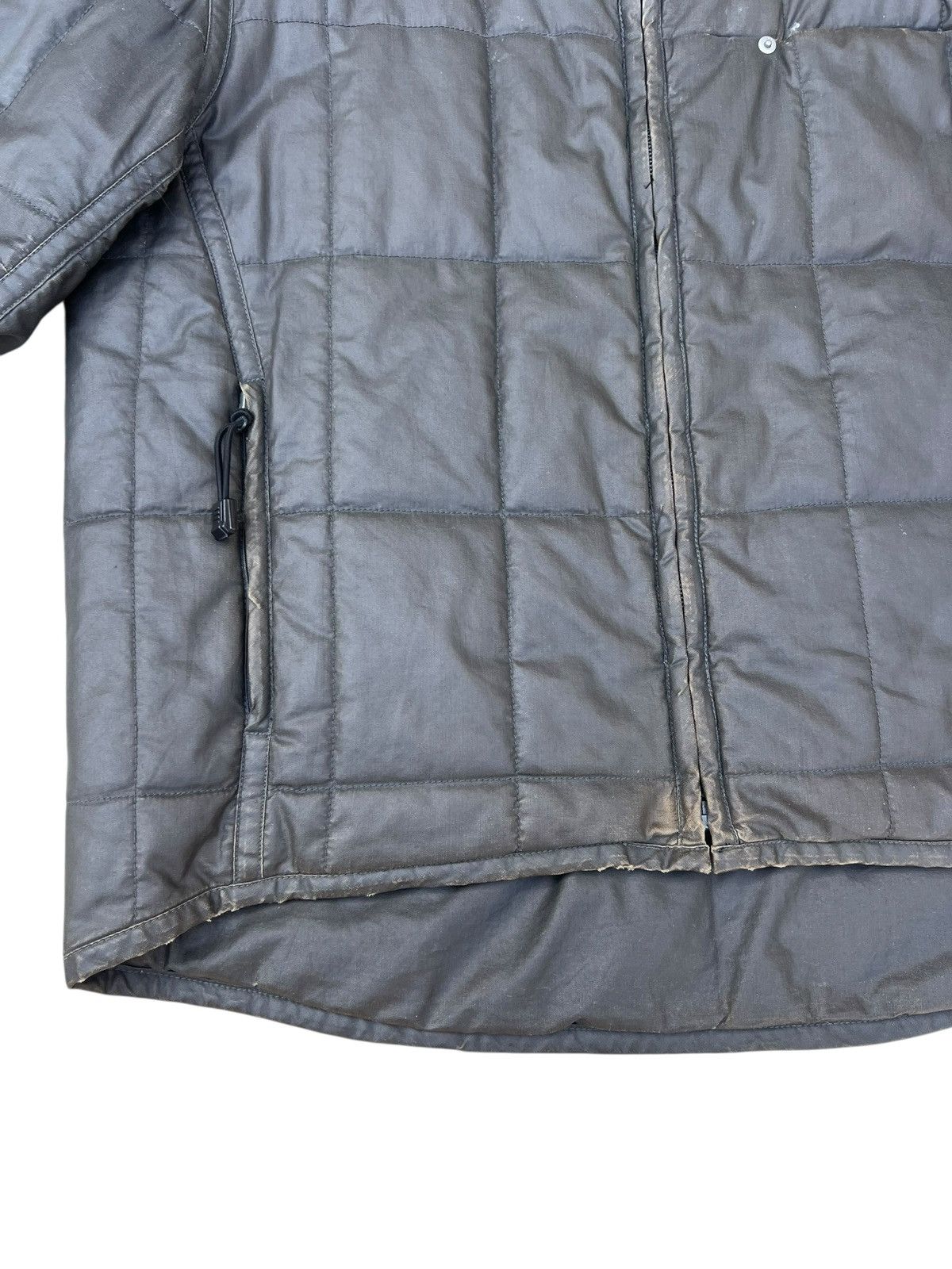 Levi's 2001 Levi’s Engineered Distress Fade Waxed Puffer Jacket Size US L / EU 52-54 / 3 - 7 Thumbnail