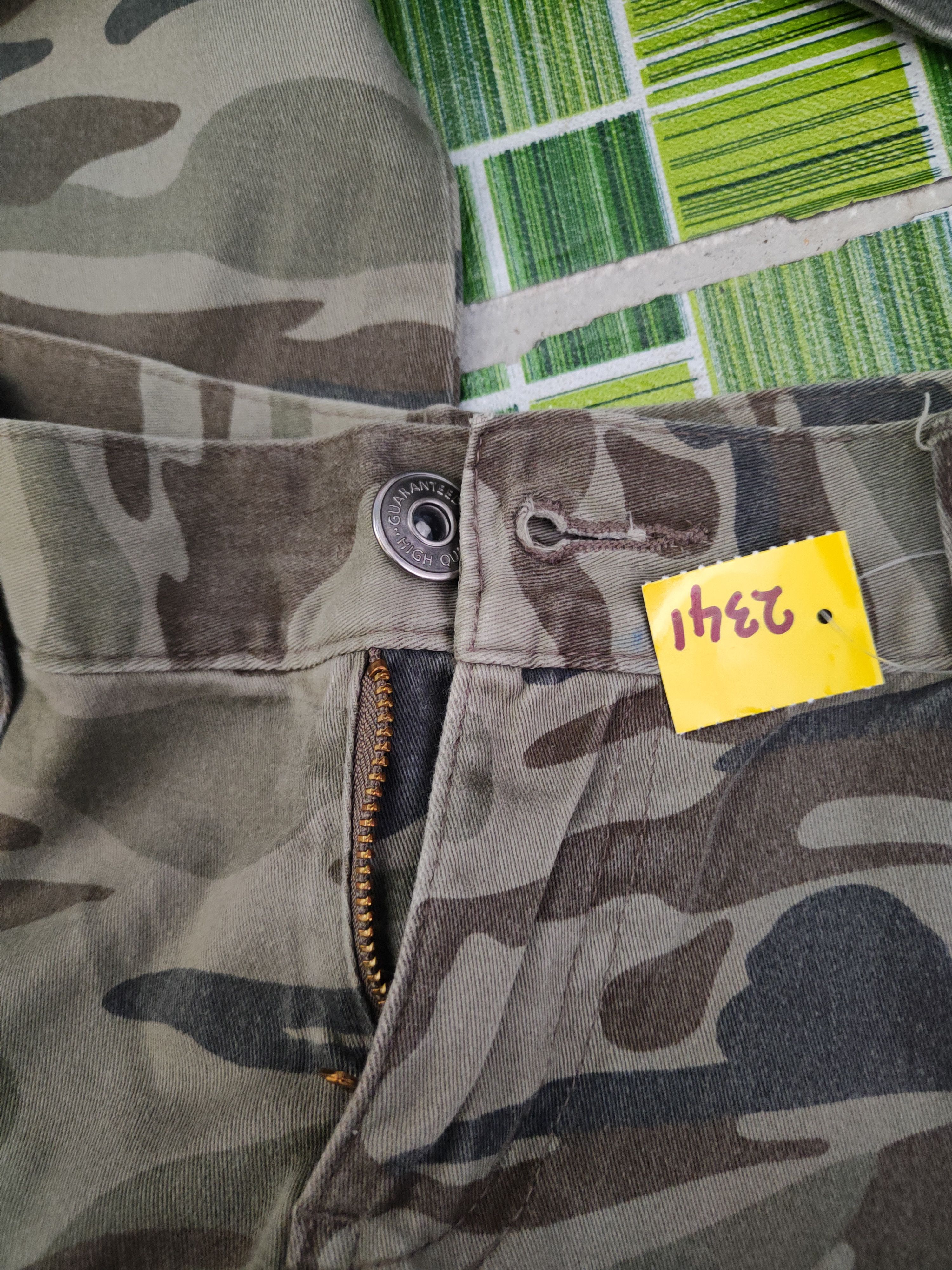 Japanese Brand DL Japanese Brand Camouflage Multipocket Cargo Pants #2341 Size 29" - 13 Thumbnail