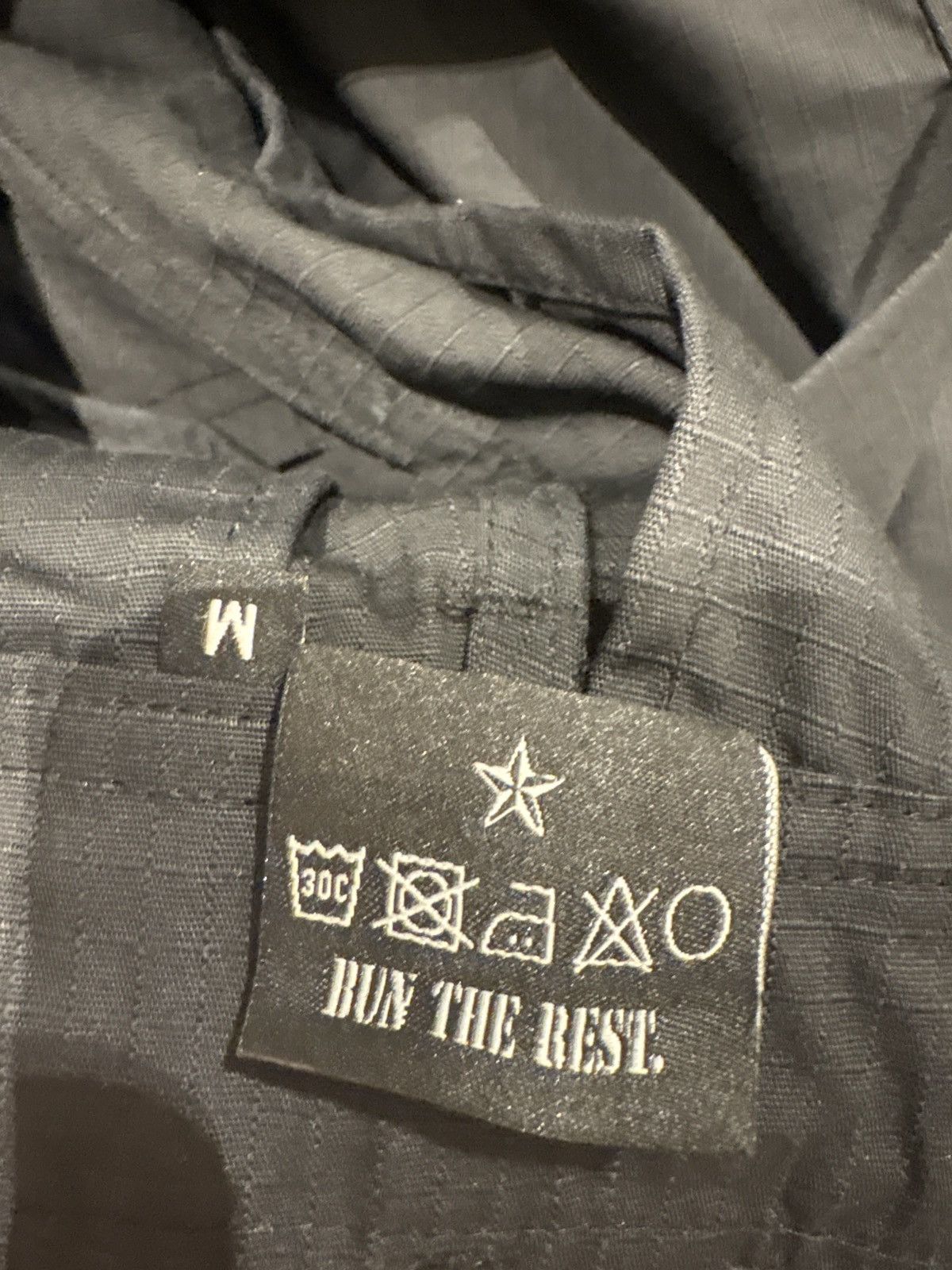 Corteiz Corteiz Rtw Triple Black Alcatraz Guerrilaz Cargo Trousers Size US 30 / EU 46 - 10 Thumbnail