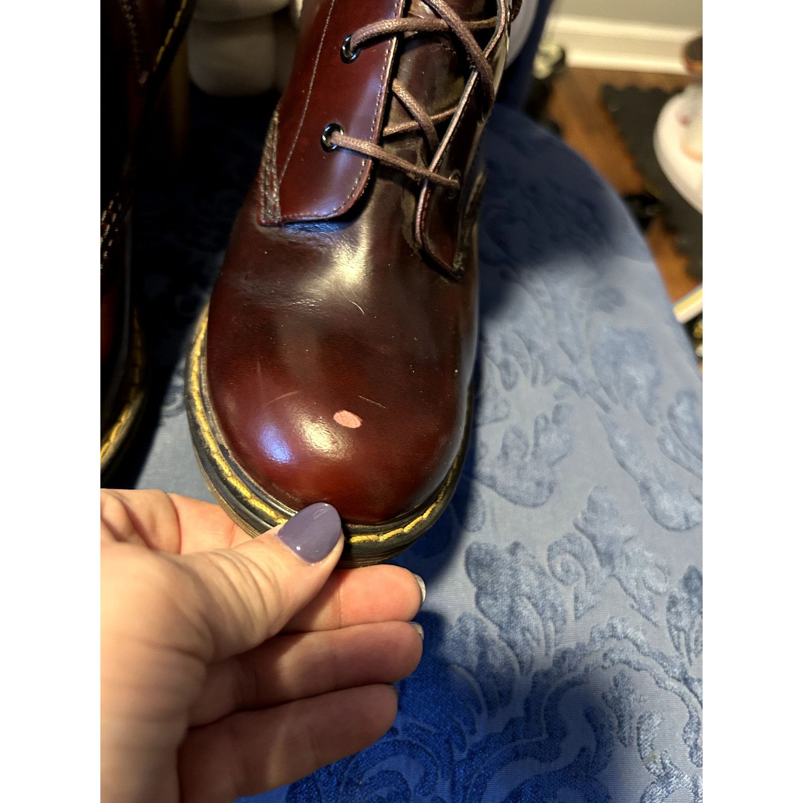 Dr. Martens Dr Martens Cherry Red Sadie Heels size 109/EU 42 Size US 10 / IT 40 - 3 Thumbnail