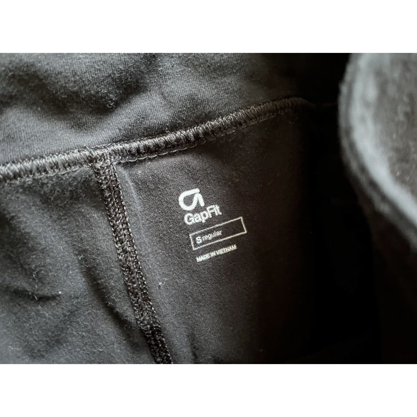 Gap Gap Fit Leggings Women S Black Pull On Cropped Athletic Skinny 90s? Size 28" / US 6 / IT 42 - 7 Thumbnail
