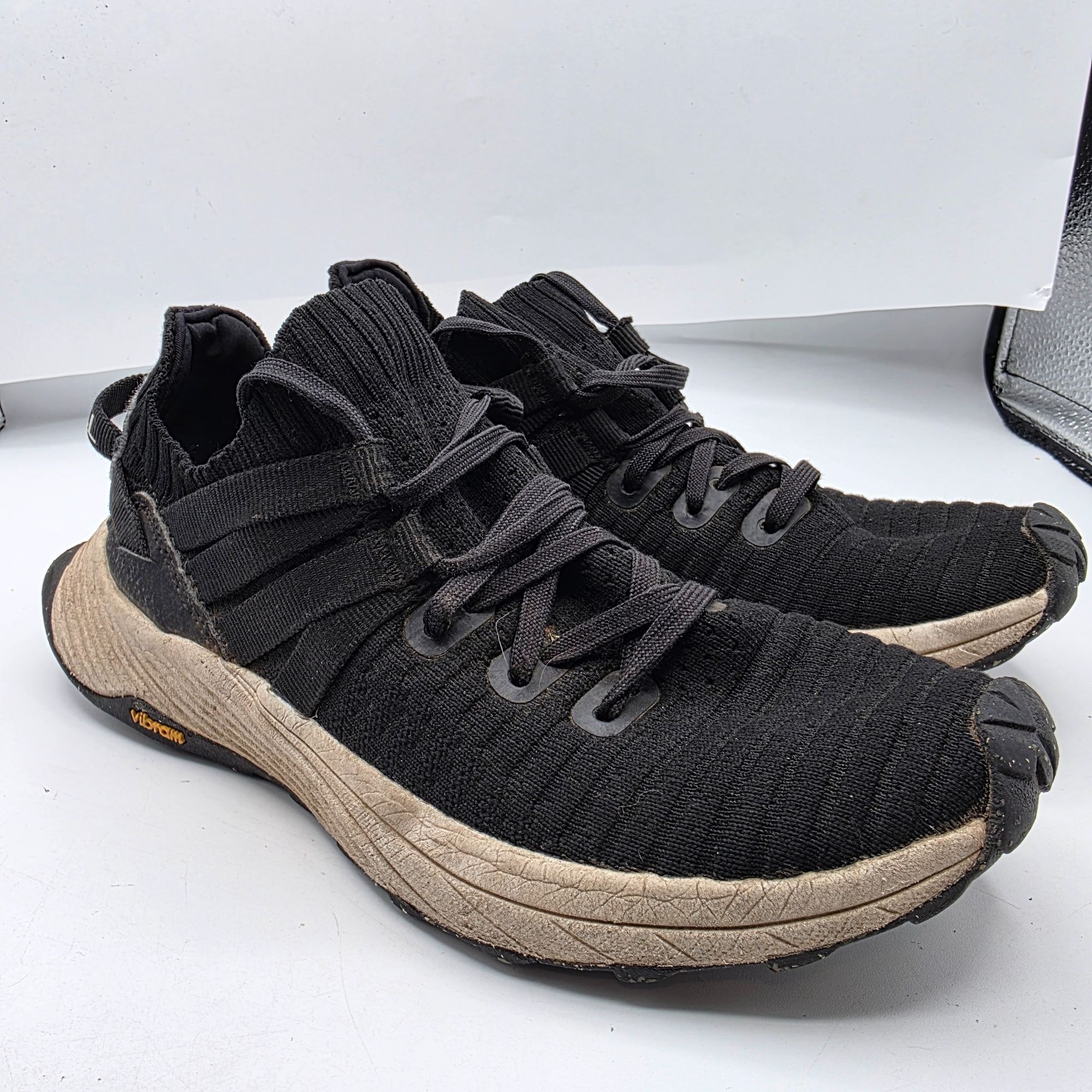 Merrell Merrell Embark Womens Size 6 Black Athletic Shoes Vibram Sol Size US 6 / IT 36 - 1 Thumbnail