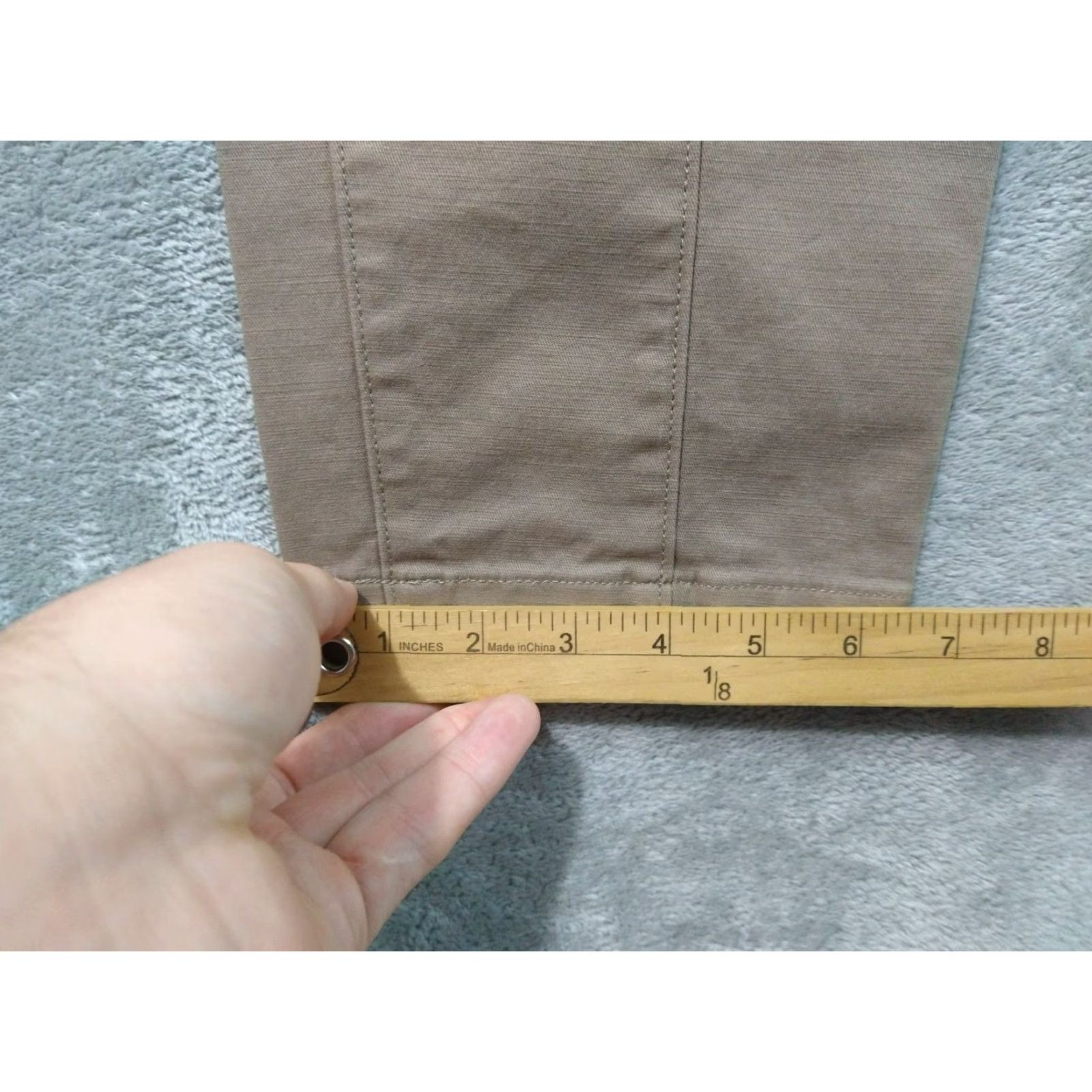 Duluth Trading Company Duluth Trading Co. Pants Womens 10x29 Brown Workday Warrior Chino Slim Leg Stretch Shirt Size 32" / US 10 / IT 46 - 6 Thumbnail