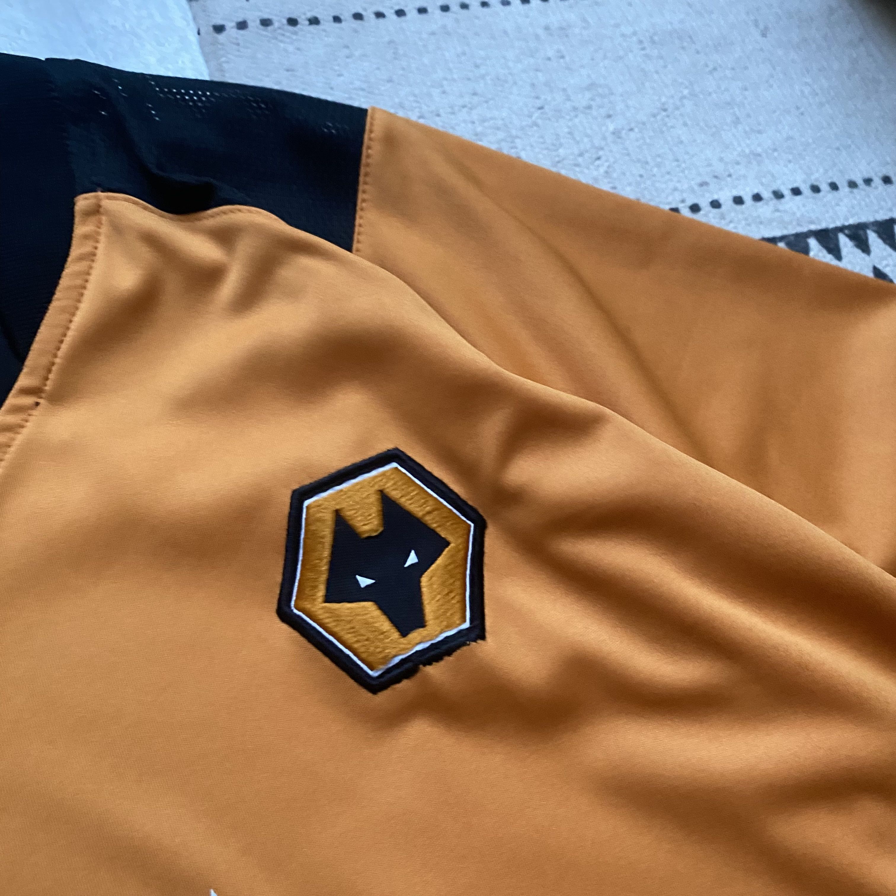 Umbro Le Coq Sportif Vintage Wolverhampton jersey soccer Blockore Size US M / EU 48-50 / 2 - 6 Thumbnail