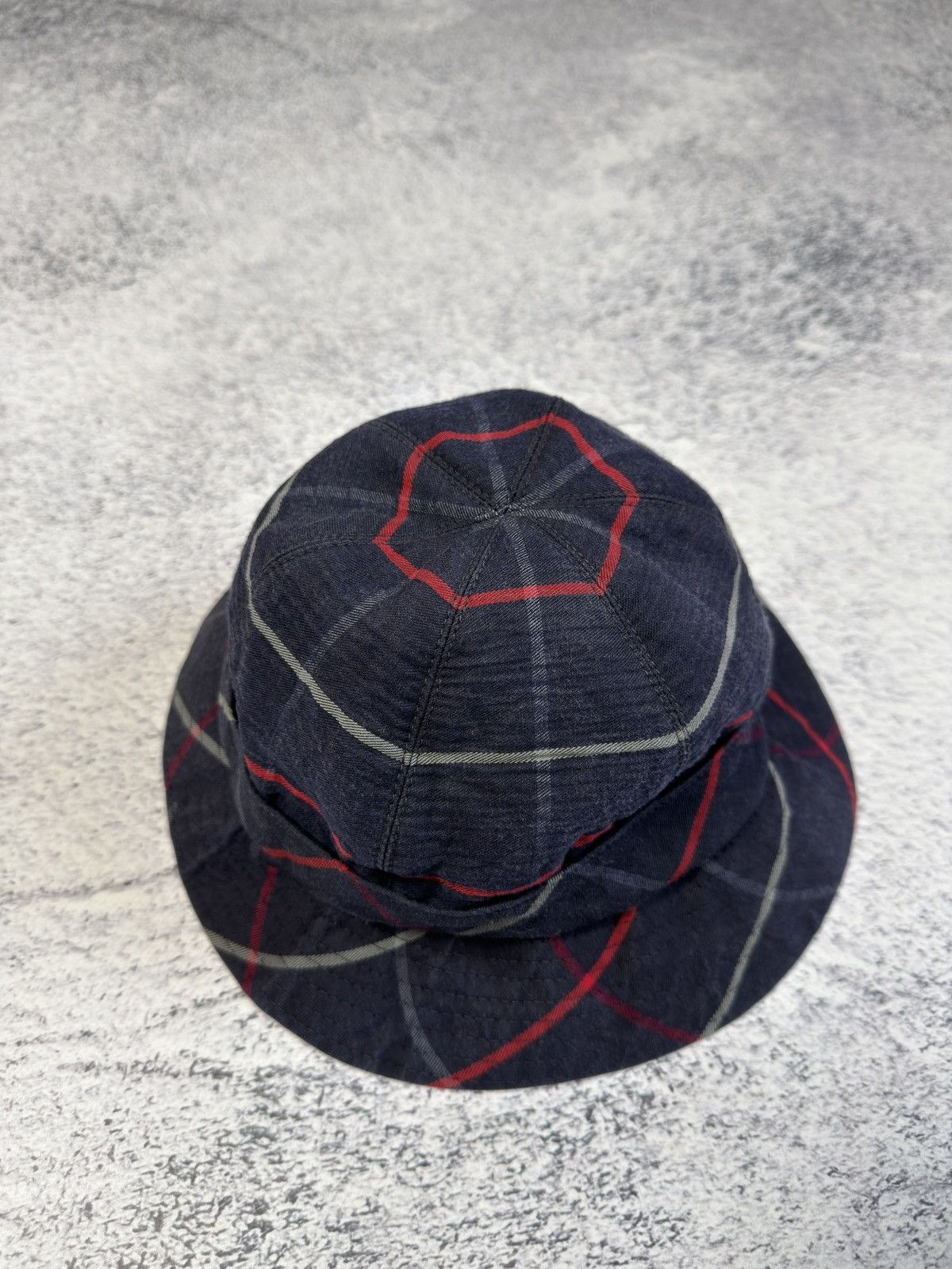 Burberry VINTAGE 90’s BURBERRY’S BUCKET HAT NOVA CHECK PANAMA Size ONE SIZE - 3 Thumbnail