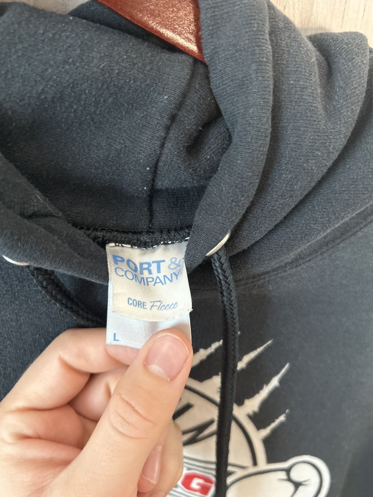 Vintage Vintage Boxing Hoodie Size US L / EU 52-54 / 3 - 3 Thumbnail