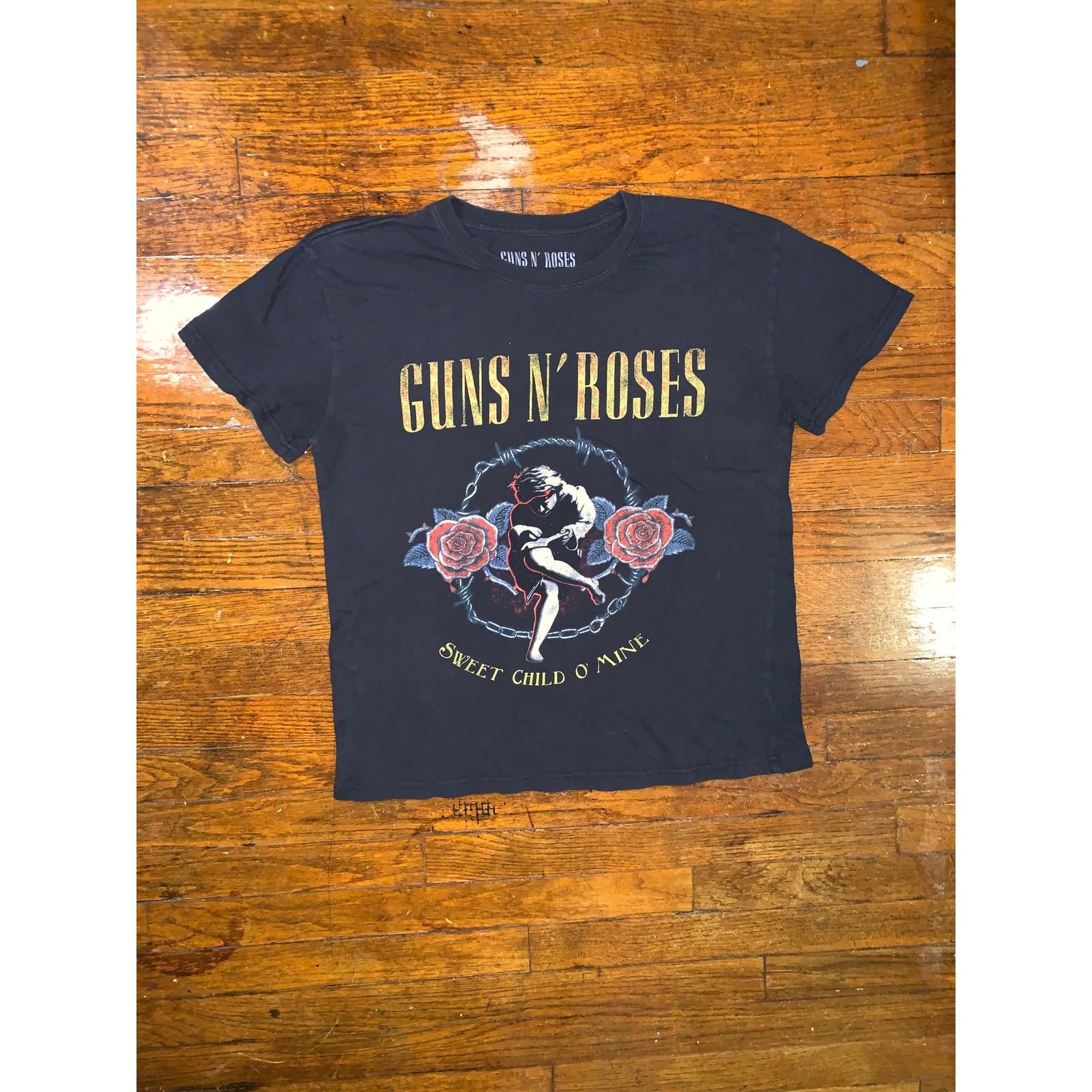 Band Tees Guns N Roses Sweet Child O Mine T Shirt Womens Large Black Size L / US 10 / IT 46 - 2 Thumbnail