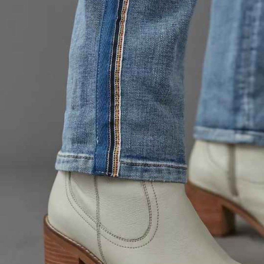 Anthropologie Anthropologie Pilcro Mid-Rise Slim Boyfriend Jeans Size 27 Size 27" / US 4 / IT 40 - 2 Thumbnail
