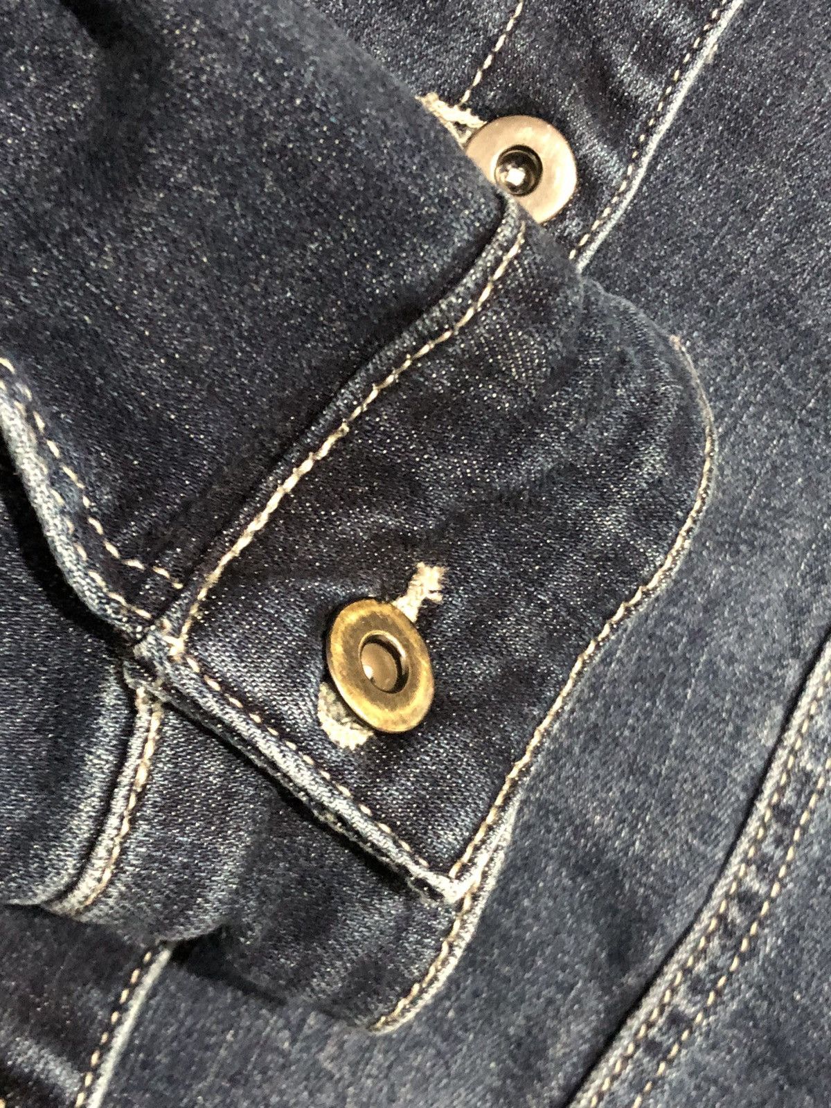 Vintage Y2K Reba Denim Jacket Size M / US 6-8 / IT 42-44 - 3 Thumbnail