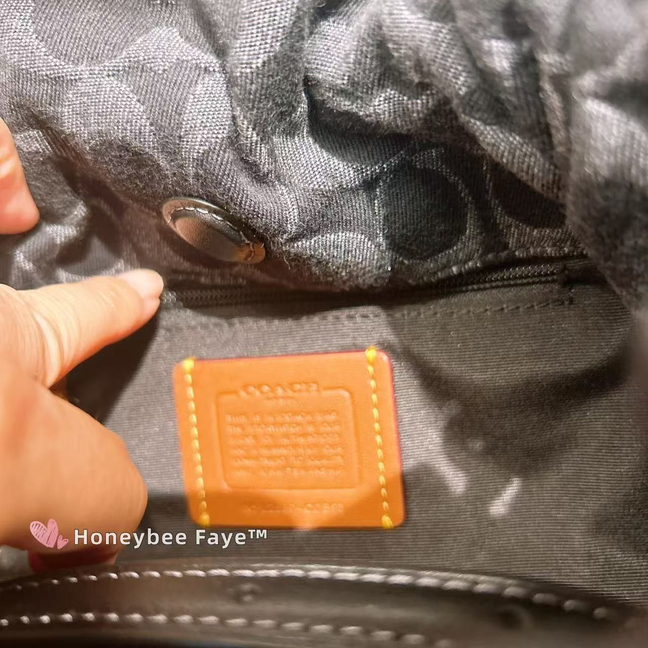 Coach Faye Shoulder Bag In Signature Denim CDB93 Size ONE SIZE - 7 Thumbnail