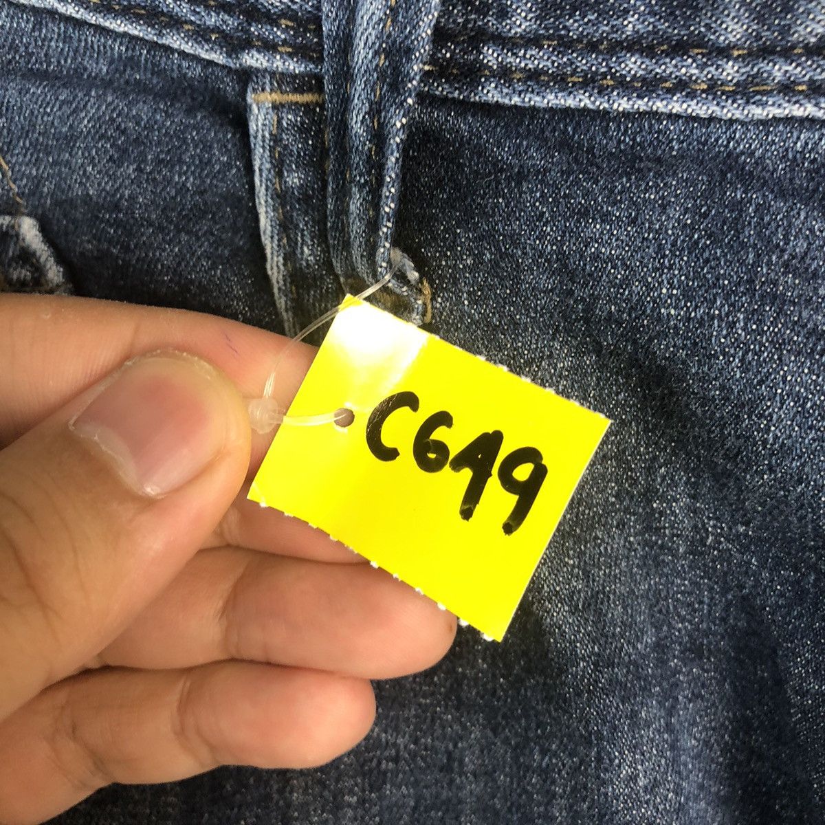 Japanese Brand DL Burtle Blue Utility worker Cargo Multipocket Pants #C649 Size US 32 / EU 48 - 12 Thumbnail