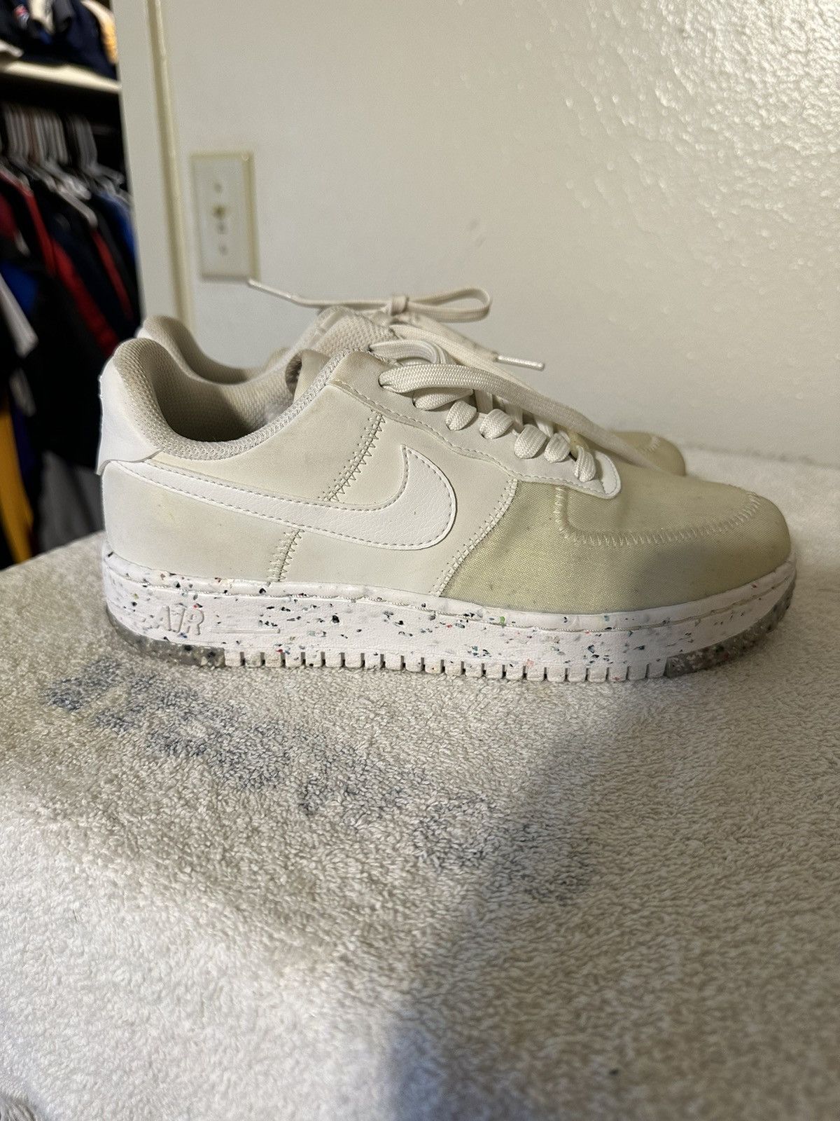 Vintage Nike Air Force 1 Crater “summit white” 2020 size 7