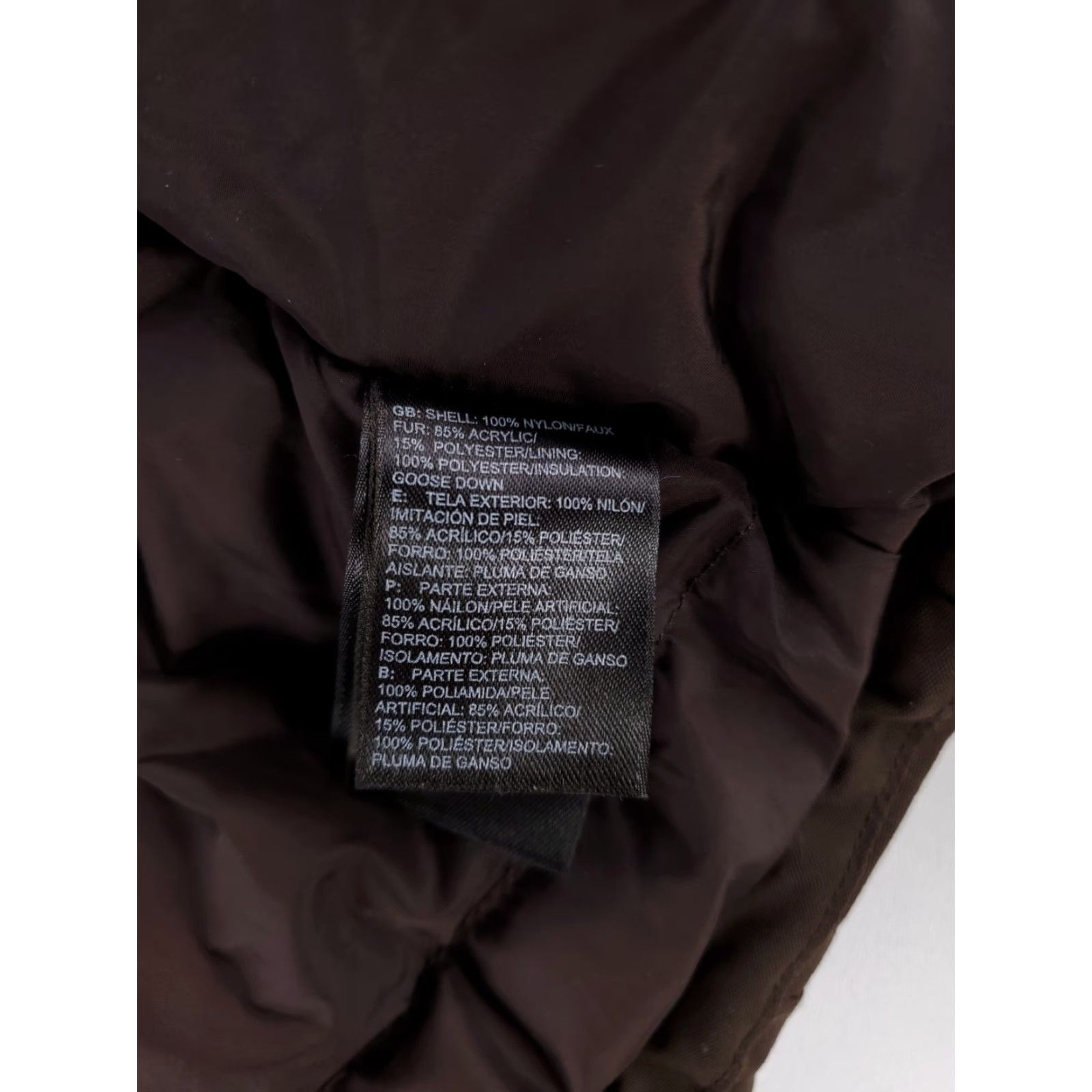 The North Face The North Face Jacket Womens XS Brown Goose Down Full Zip Hyvent Faux Fur Parka Size XS / US 0-2 / IT 36-38 - 4 Thumbnail