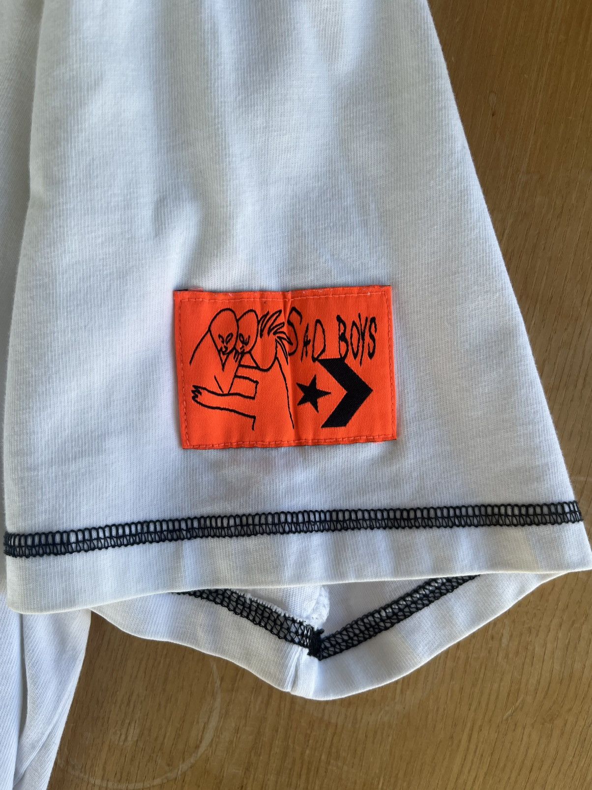Drain Gang × Sad Boys Yung Lean x Converse - T-Shirt Size US L / EU 52-54 / 3 - 4 Thumbnail