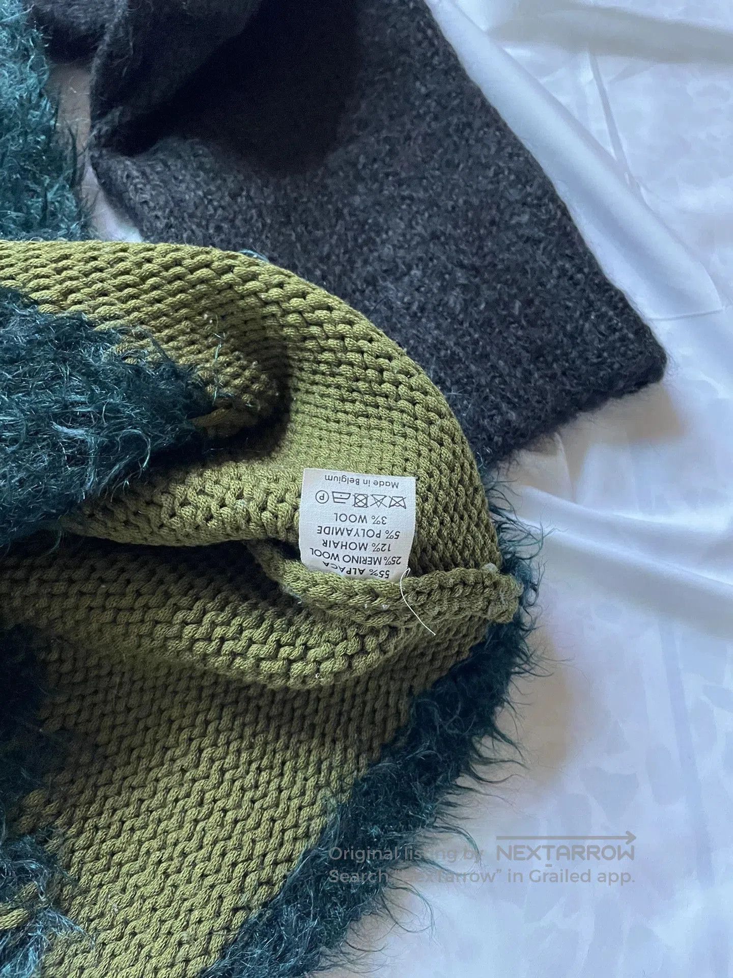 Dries Van Noten multicolored oversized knitted sweater. Size M / US 6-8 / IT 42-44 - 6 Thumbnail