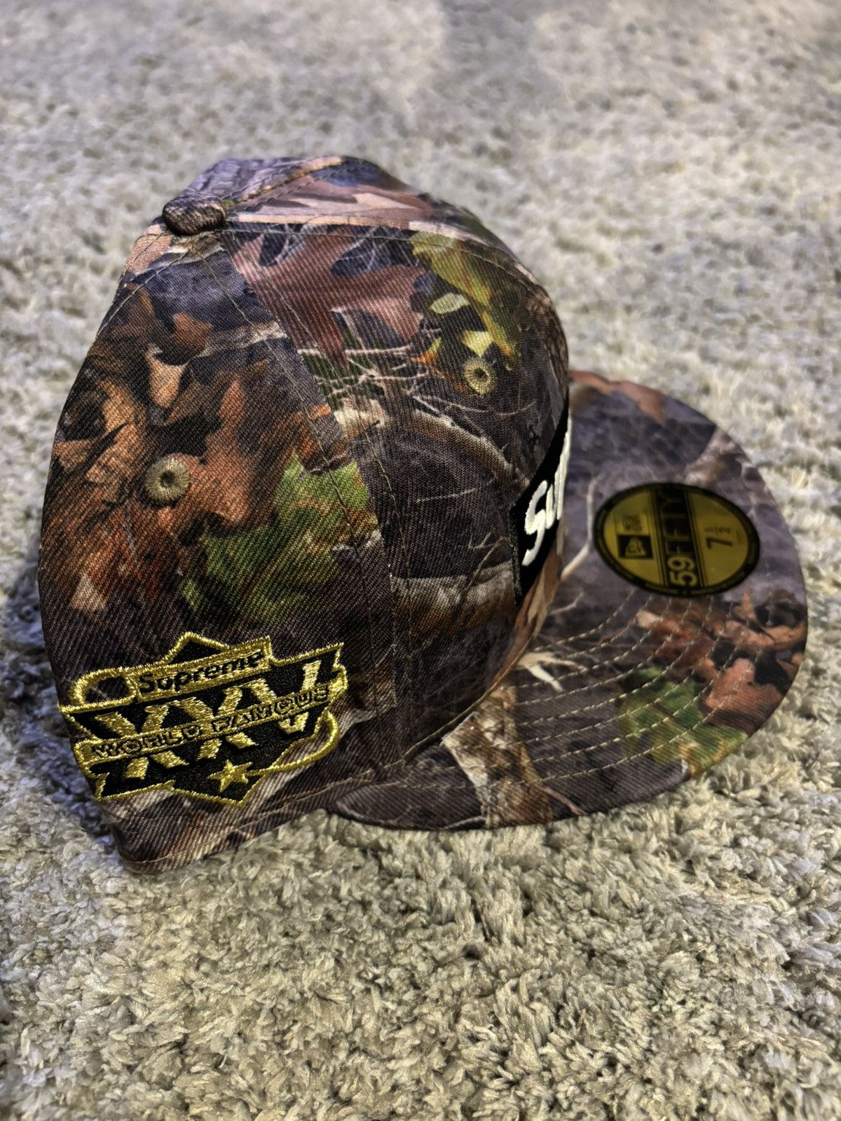 New Era × Supreme Supreme Championship Box Logo New Era 59fifty Hat Size ONE SIZE - 2 Thumbnail