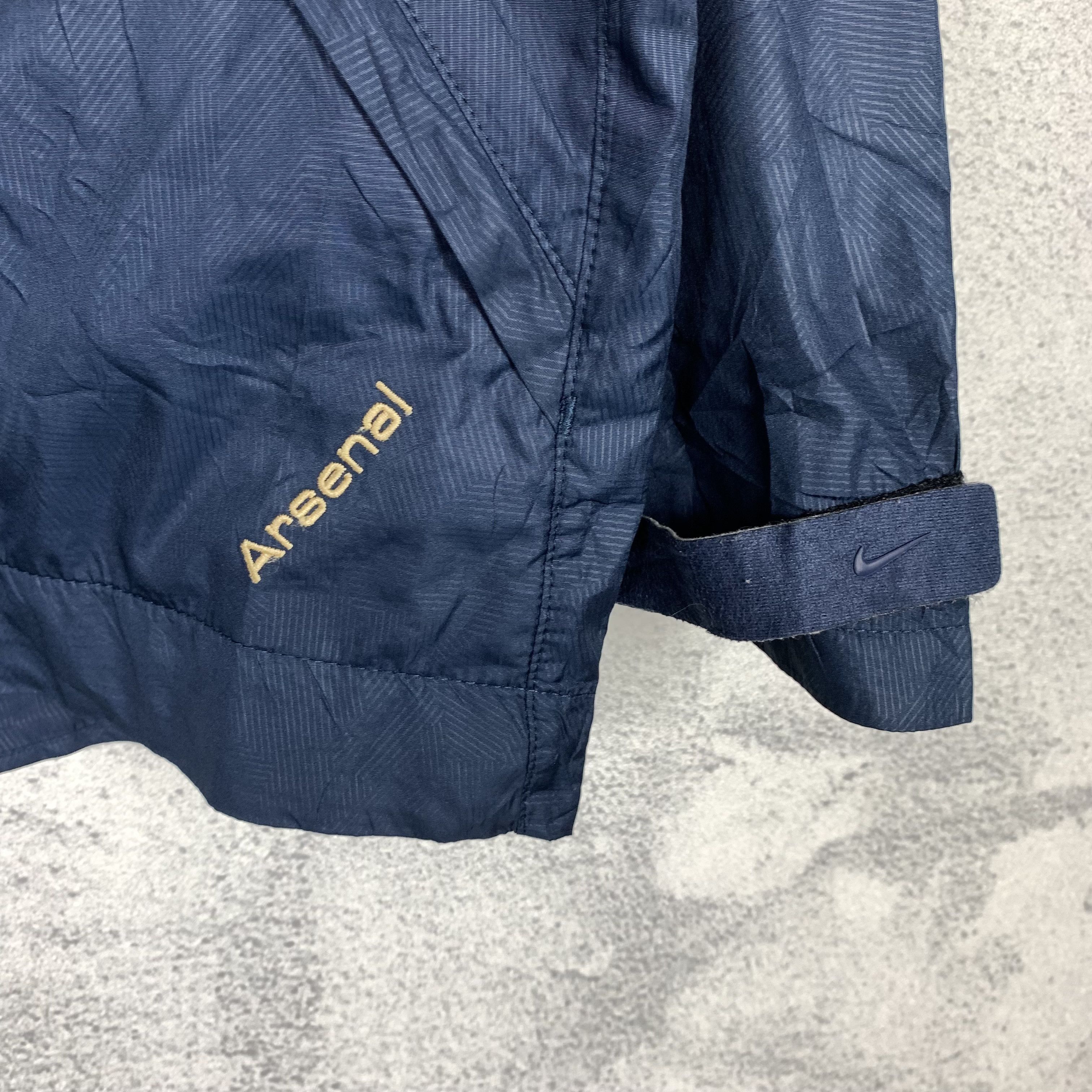 Nike Nike Arsenal Windbreaker Jacket Size US M / EU 48-50 / 2 - 3 Thumbnail