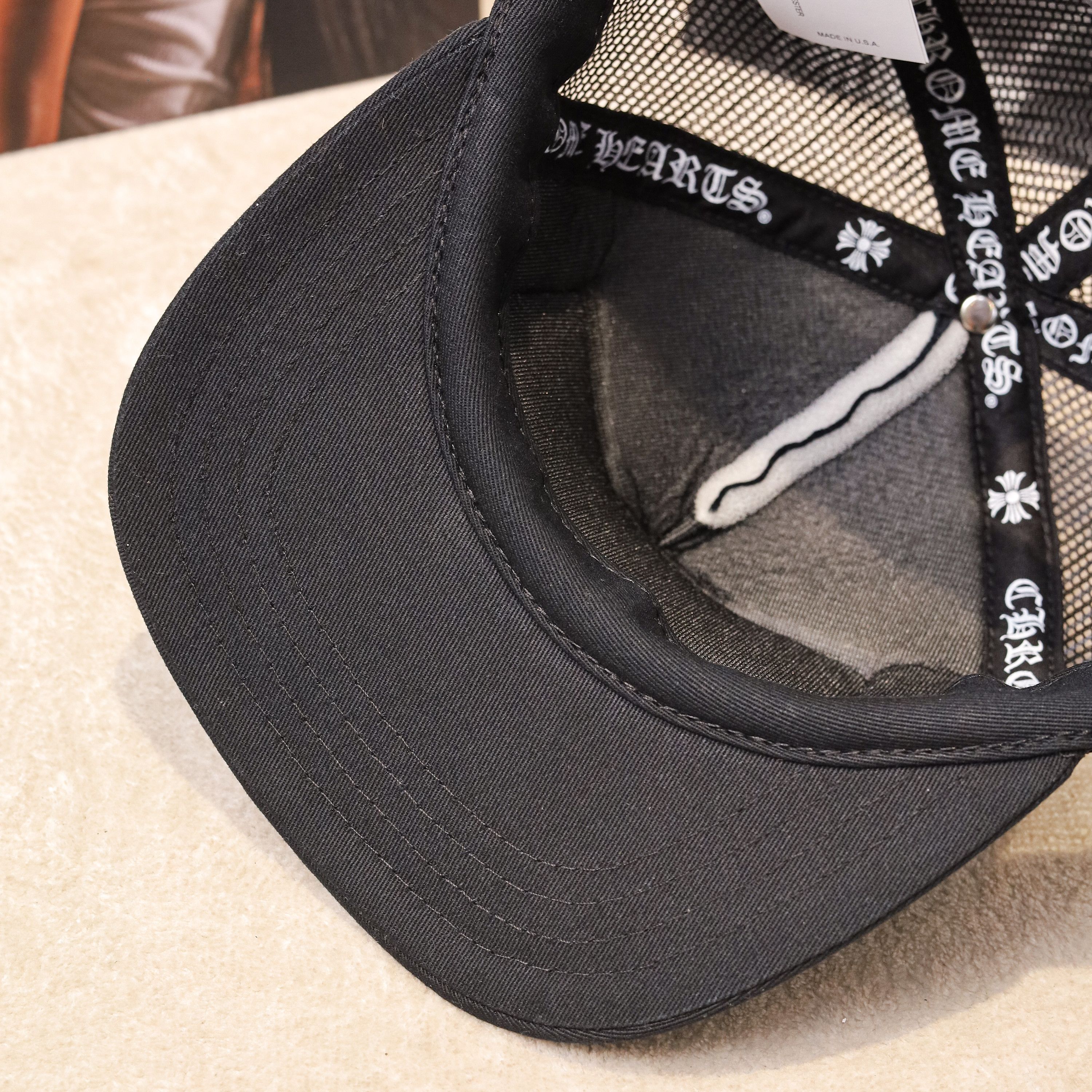 Chrome Hearts Chrome Hearts CH Hollywood trucket hat black Size ONE SIZE - 5 Thumbnail