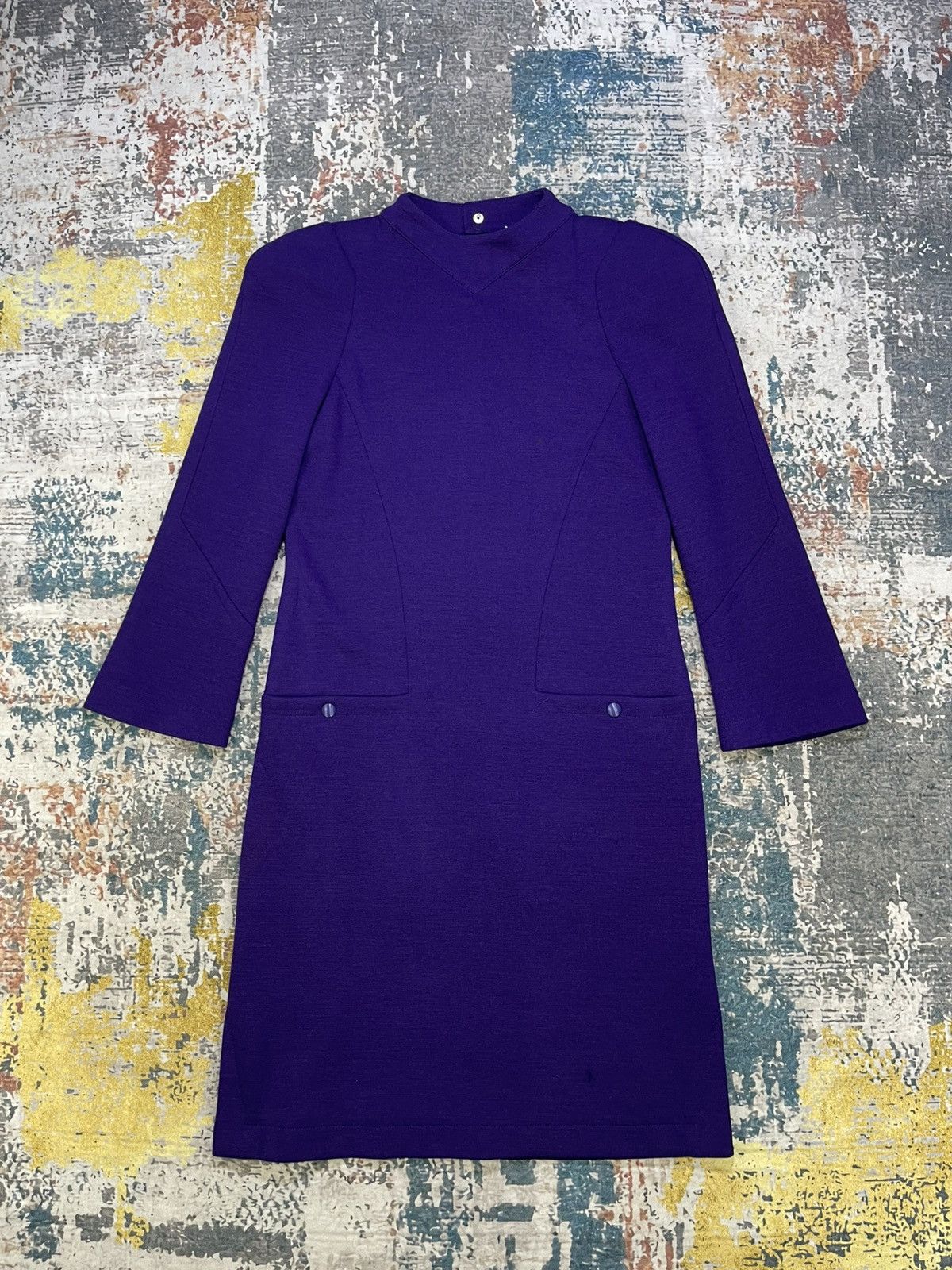 Thierry Mugler Thiery Mugler Vintage Midi Shift Dress Size M / US 6-8 / IT 42-44 - 1 Thumbnail