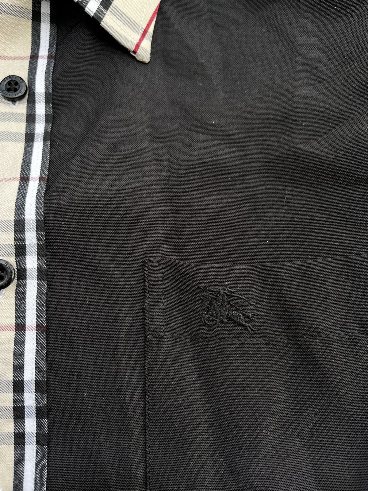 Burberry Vintage Burberry Nova Check Button Up Shirt Luxury Bootleg Size US L / EU 52-54 / 3 - 4 Thumbnail