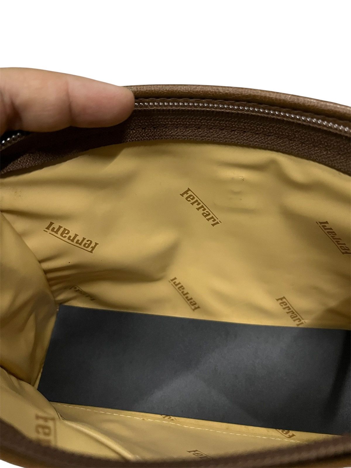 Ferrari Vintage Ferrari Monogram Clutch Bag Size ONE SIZE - 9 Thumbnail