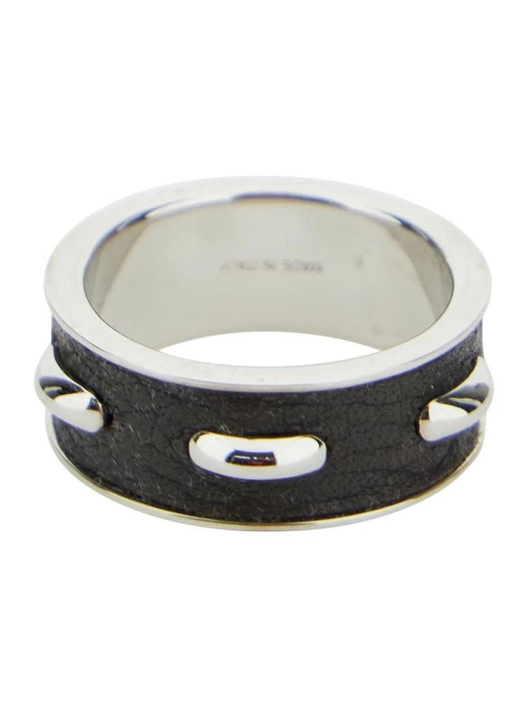 Fendi o1B3y1r0326 Size : OS / Selleria Ring in Black/Silver Size ONE SIZE - 1 Thumbnail