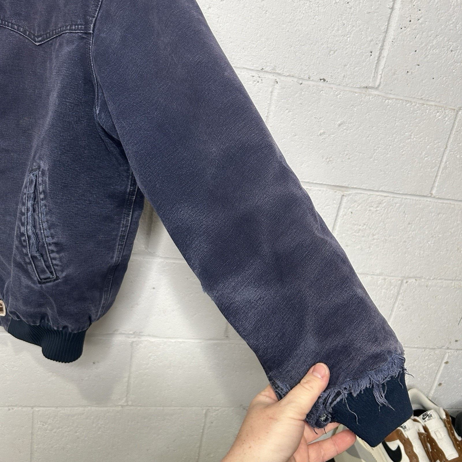 Carhartt Vintage Carhartt Quilted Santa Fe Jacket “Midnight Blue” J14 Size US XL / EU 56 / 4 - 9 Thumbnail