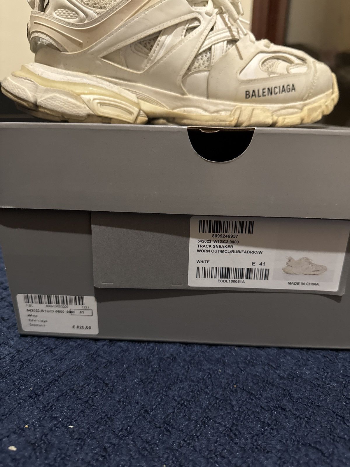 Balenciaga Balenciaga Track 1 Off white 41 Size US 8 / EU 41 - 7 Thumbnail