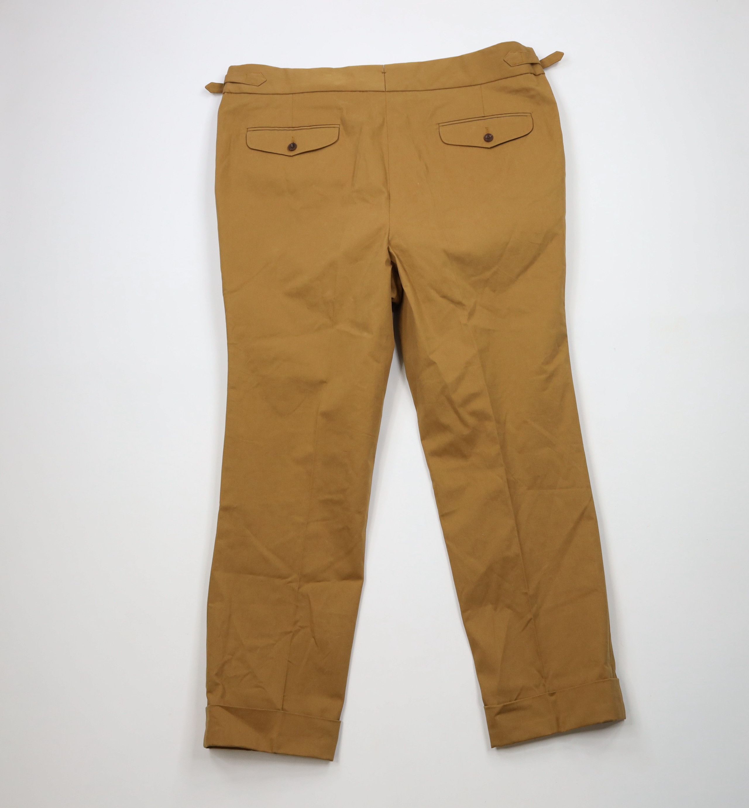 Luxire × Vintage Luxire Heavyweight Cuffed Side Buckle Chino Pants Trousers Size US 44 / EU 60 - 9 Thumbnail