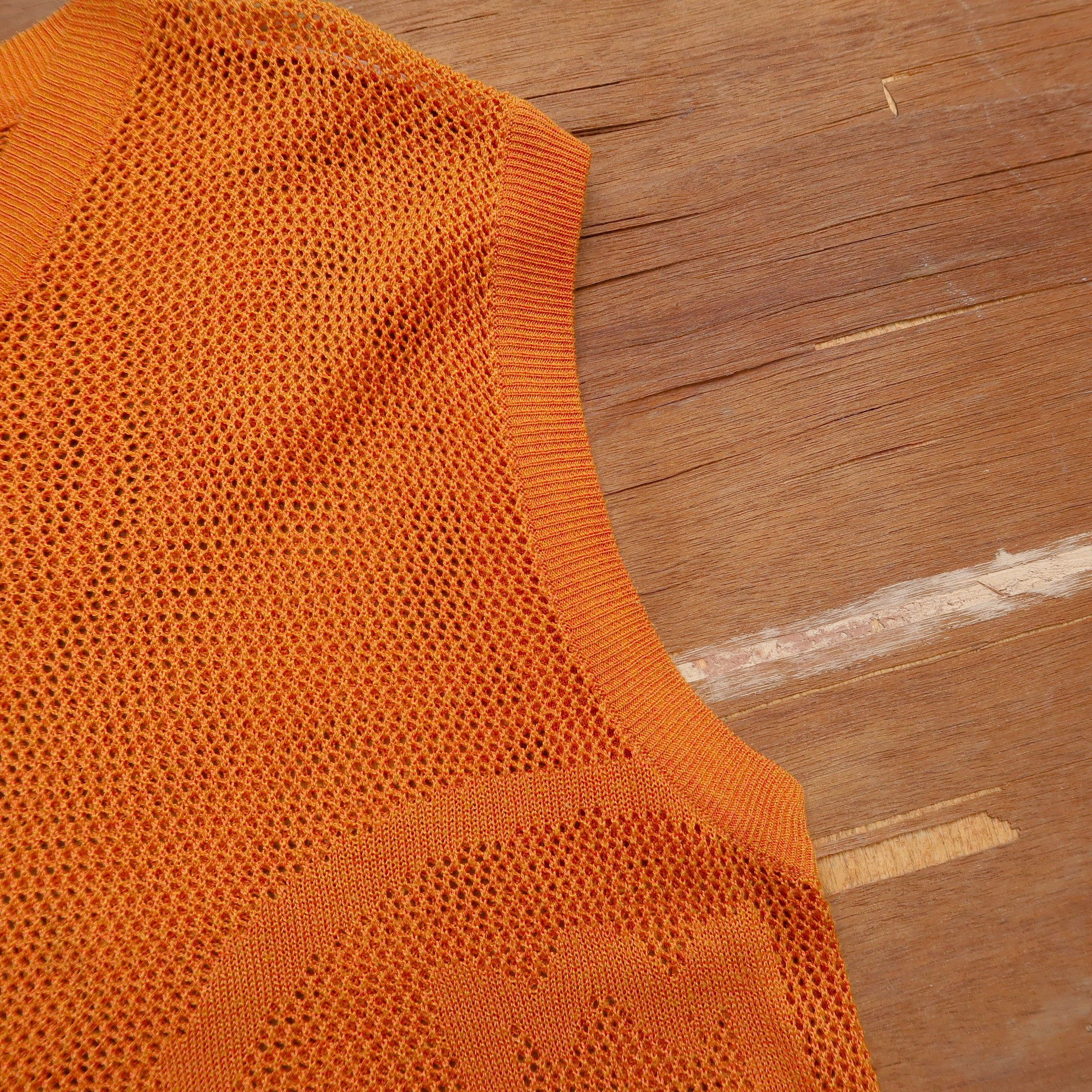 Japanese Brand 🔥RARE🔥1990s Castelbajac Psychedelic Mesh Knit Vest Size US L / EU 52-54 / 3 - 7 Thumbnail