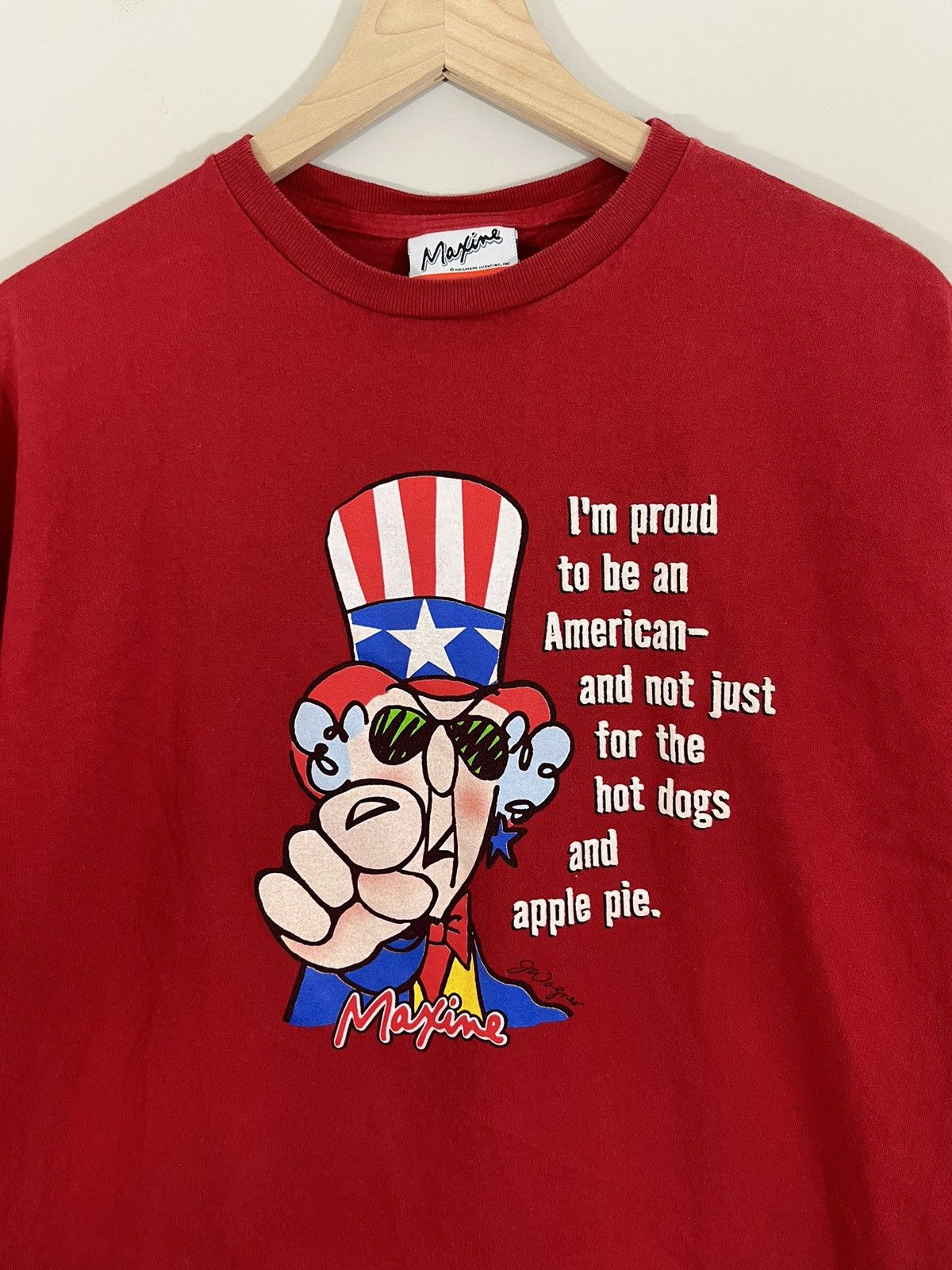 Vintage Vintage Maxine Comic America Humor Joke Tee Size US XL / EU 56 / 4 - 4 Thumbnail