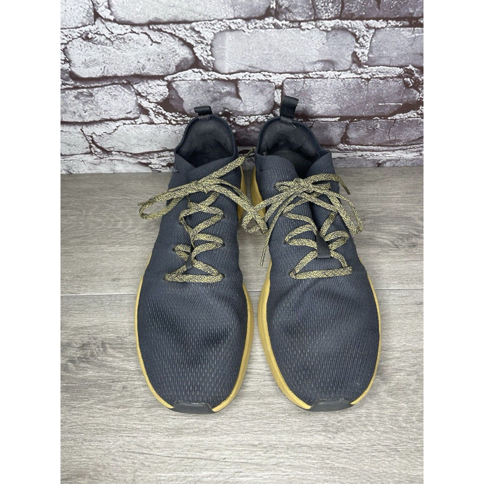Rei REI Beyonder Yellow Gray Knit Fabric Outdoor Running Sneaker Size US 13 / EU 46 - 2 Thumbnail