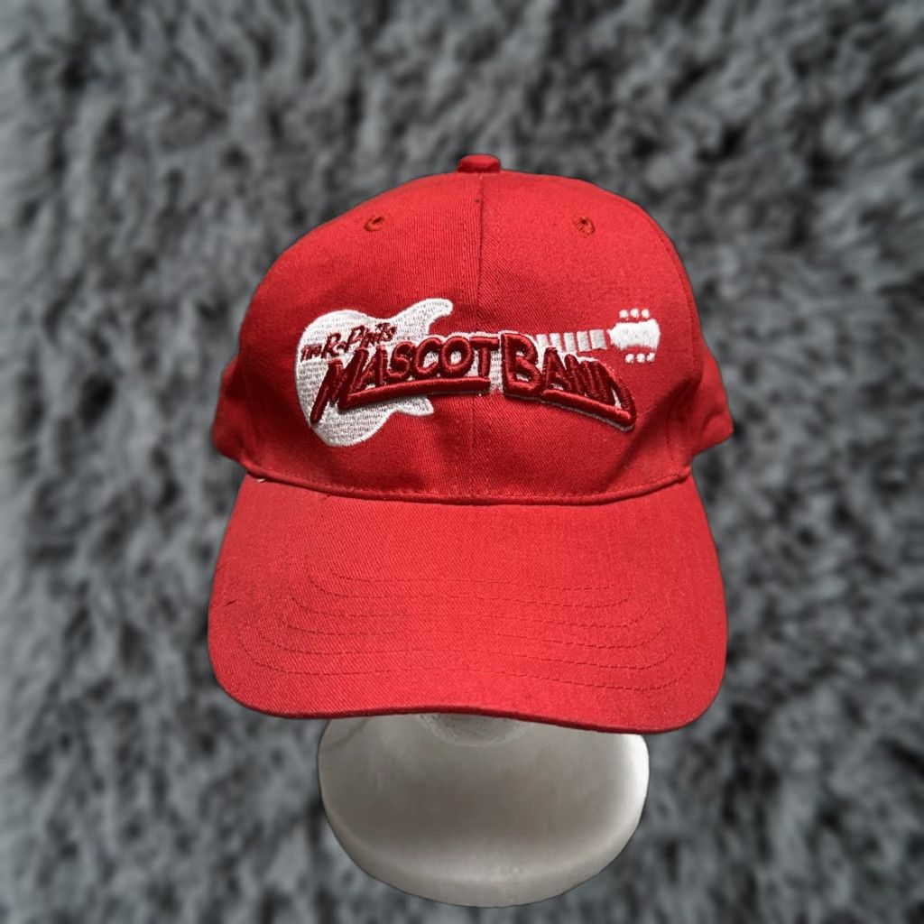 Vintage Pepsi RC DJs Mascot Band Hat Mens Adjustable Cotton Streetwear Rock Music Baseball Cap Men Red Canvas Size ONE SIZE - 1 Thumbnail