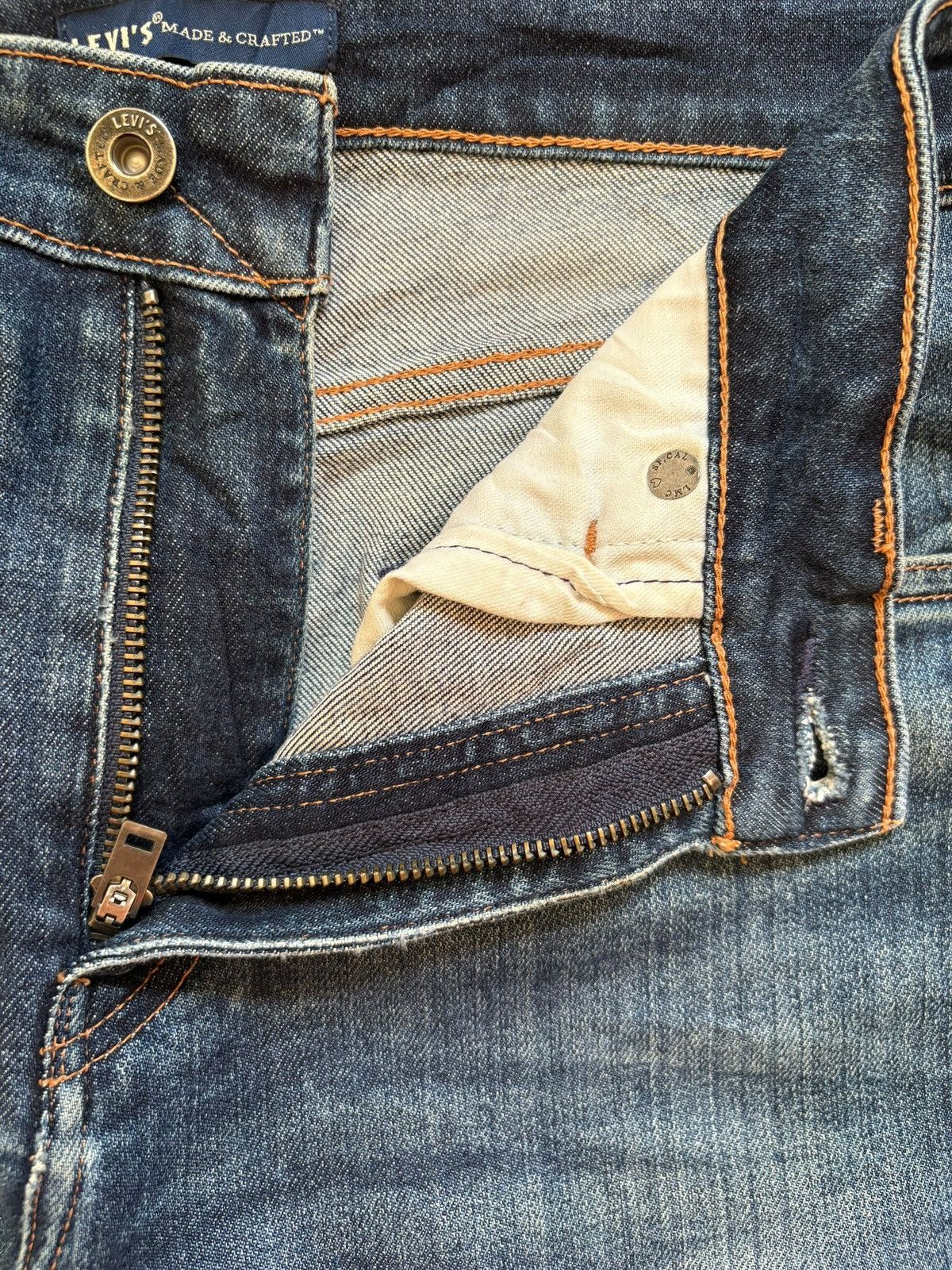 Levi's × Levi's Made & Crafted × Levi's Vintage Clothing Vintage Levis Made & Crafted Faded Mud Wash Jeans Size US 31 - 9 Thumbnail
