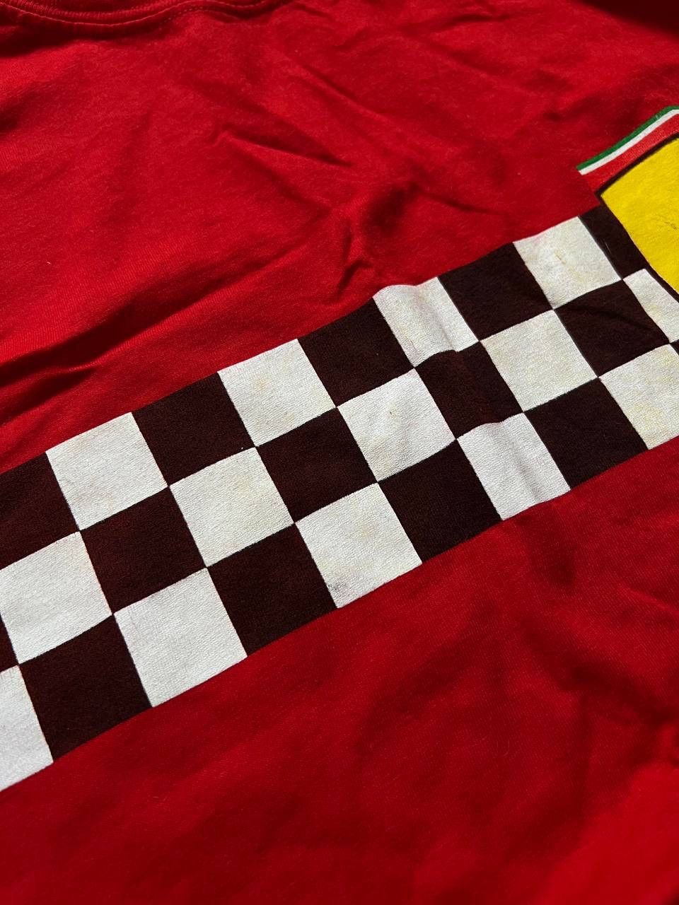 Ferrari Vintage 1996 Ferrari Red T-Shirt Size ХХЛ Size US XXL / EU 58 / 5 - 4 Thumbnail