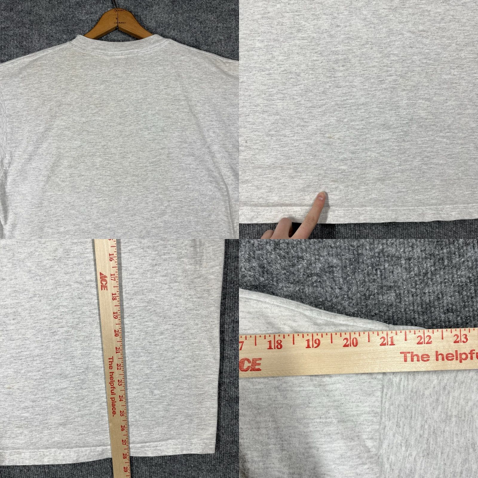Tultex VINTAGE Morris Garages MG T Shirt Mens L Gray Logo Cotton 90s Cars Tultex Shirt Men Gray Logo 90s Size US L / EU 52-54 / 3 - 8 Thumbnail