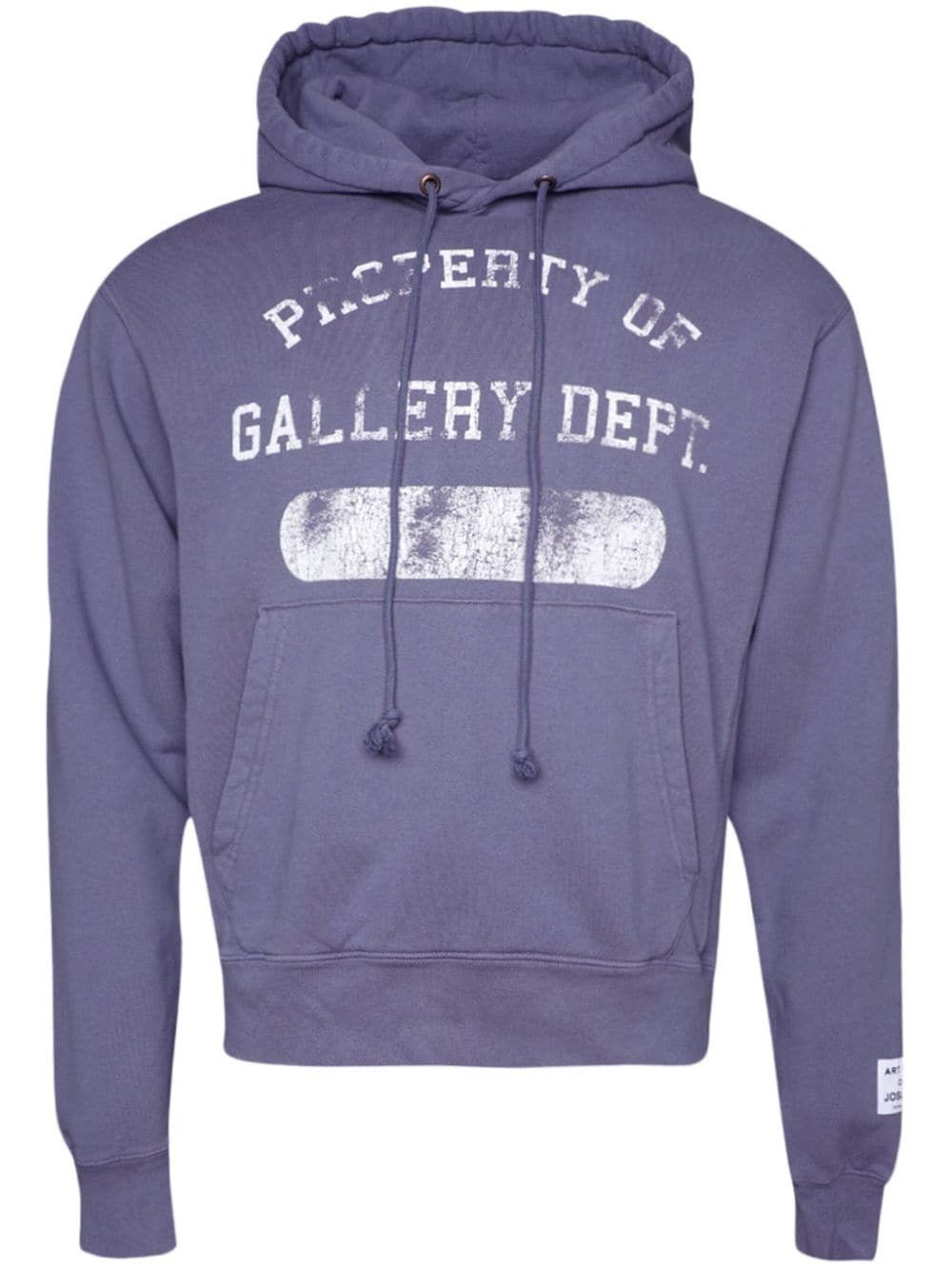Gallery Dept. o1gr1nt0426 Property Of Hoodie in Vintage Washed Navy Size US XL / EU 56 / 4 - 1 Thumbnail