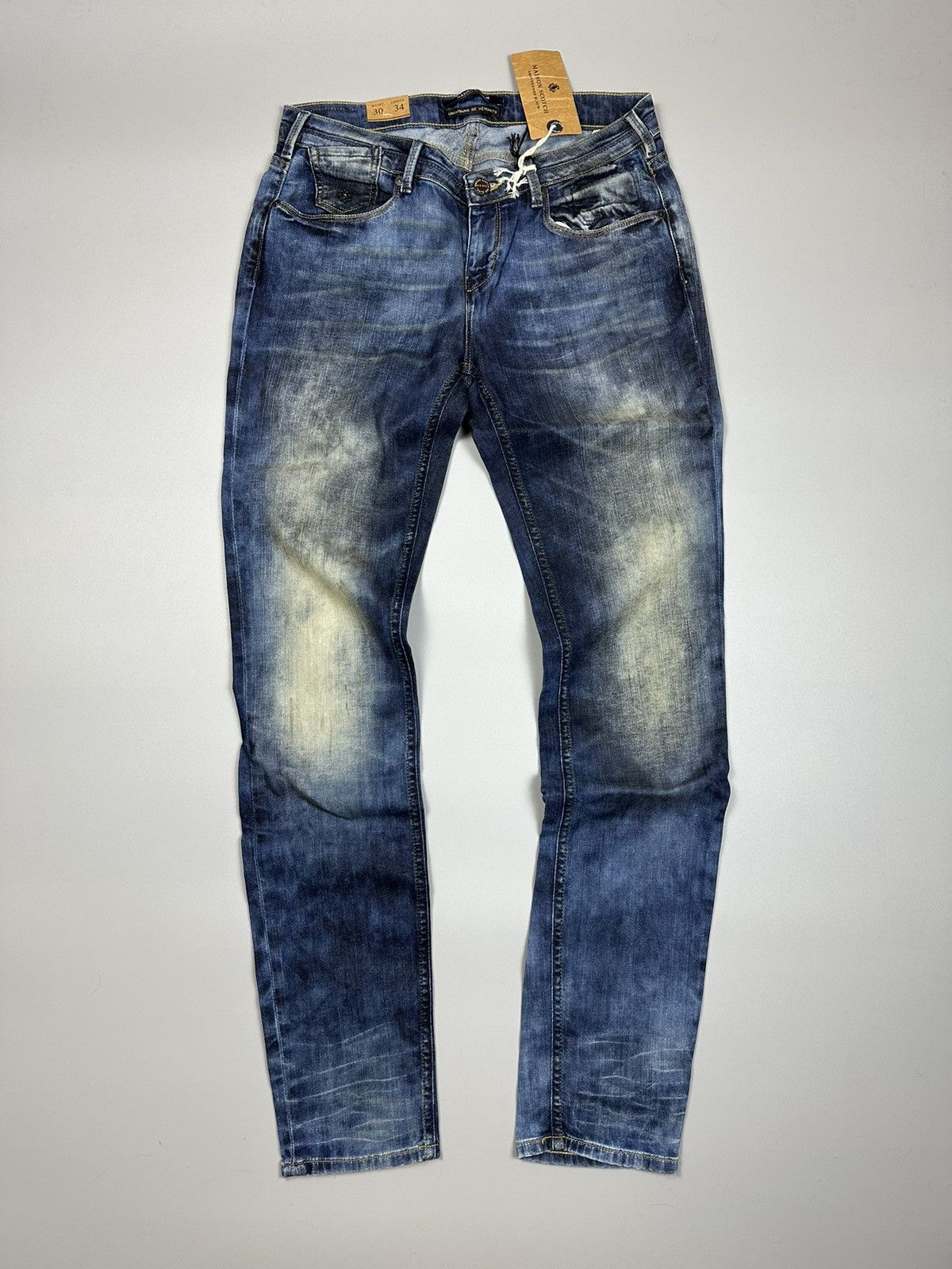 Jean × Scotch & Soda Blue faded slim fit jean Scotch&soda Size 30" / US 8 / IT 44 - 1 Thumbnail