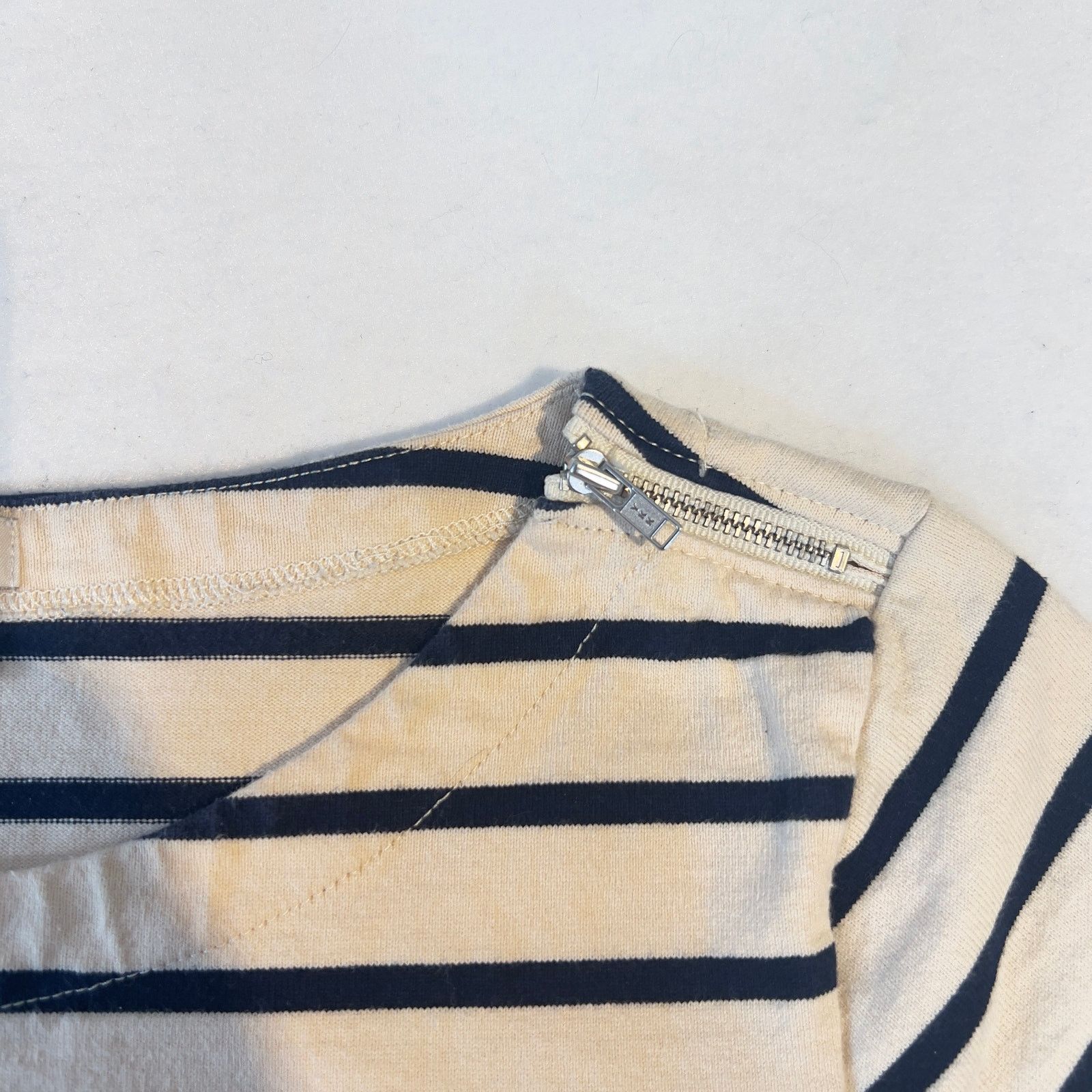 J.Crew j. Crew Factory Mini Dress Woman S Black White Stripe Cap Size S / US 4 / IT 40 - 3 Thumbnail