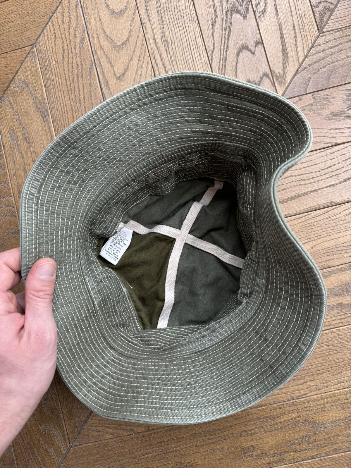 Kapital [OS] Chino Old Man and Sea Hat in Green Size ONE SIZE - 4 Thumbnail